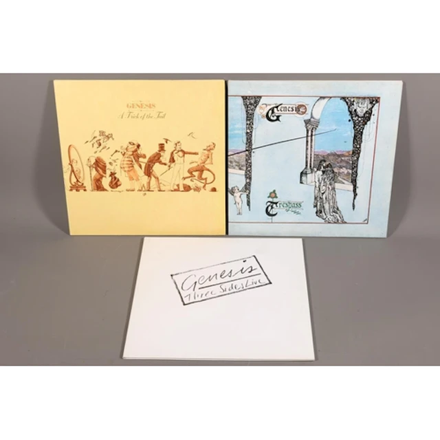 Genesis vinyl records to include A Trick of the Tail, Three ...