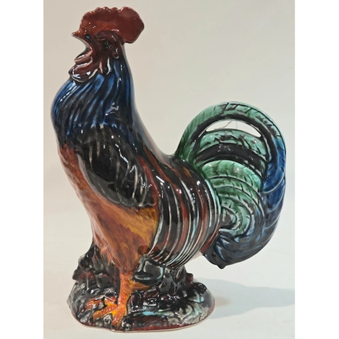 Poole Pottery interest large Anita Harris model of a Cockere...