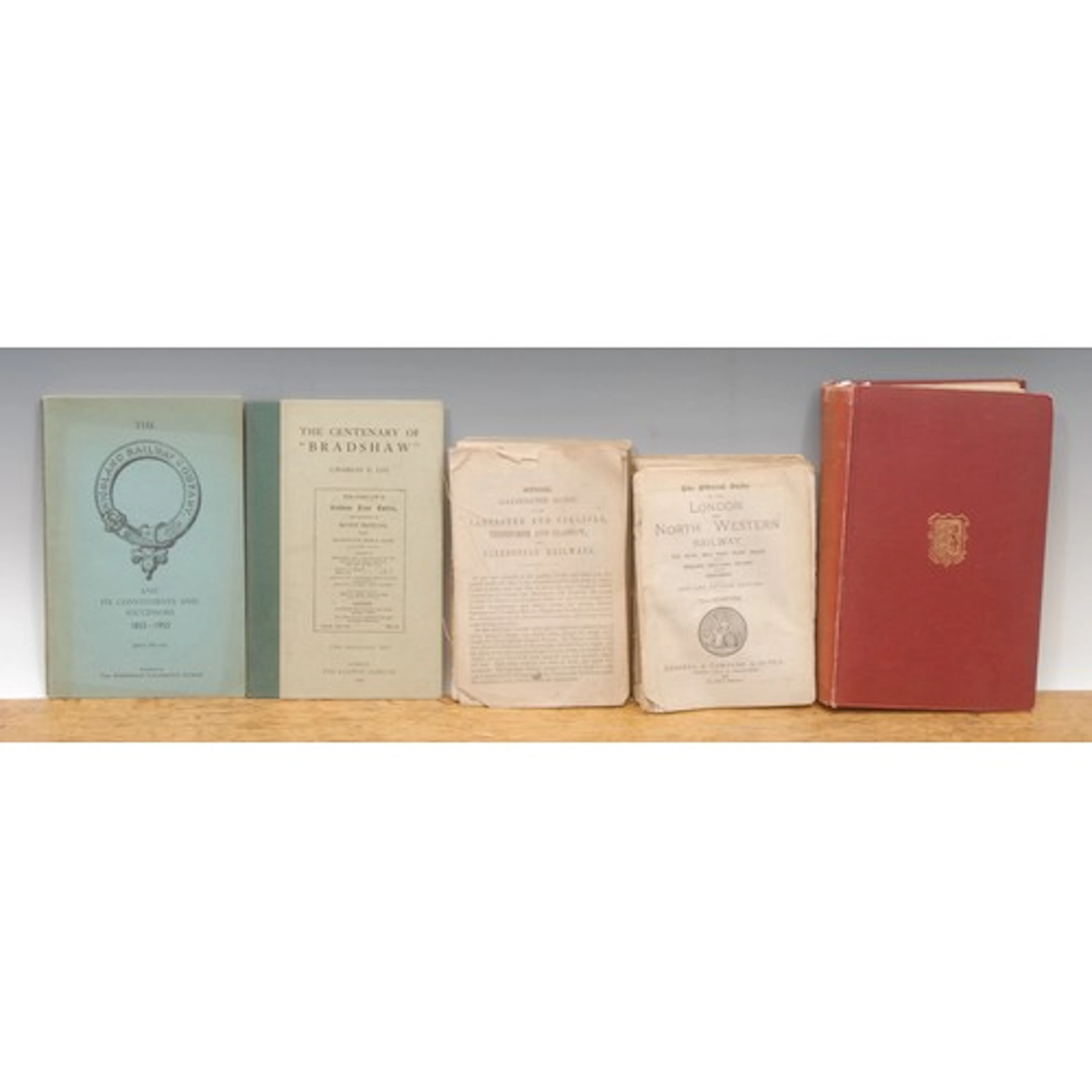 Books – Railway interest, pre-1923 companies: The Official G...