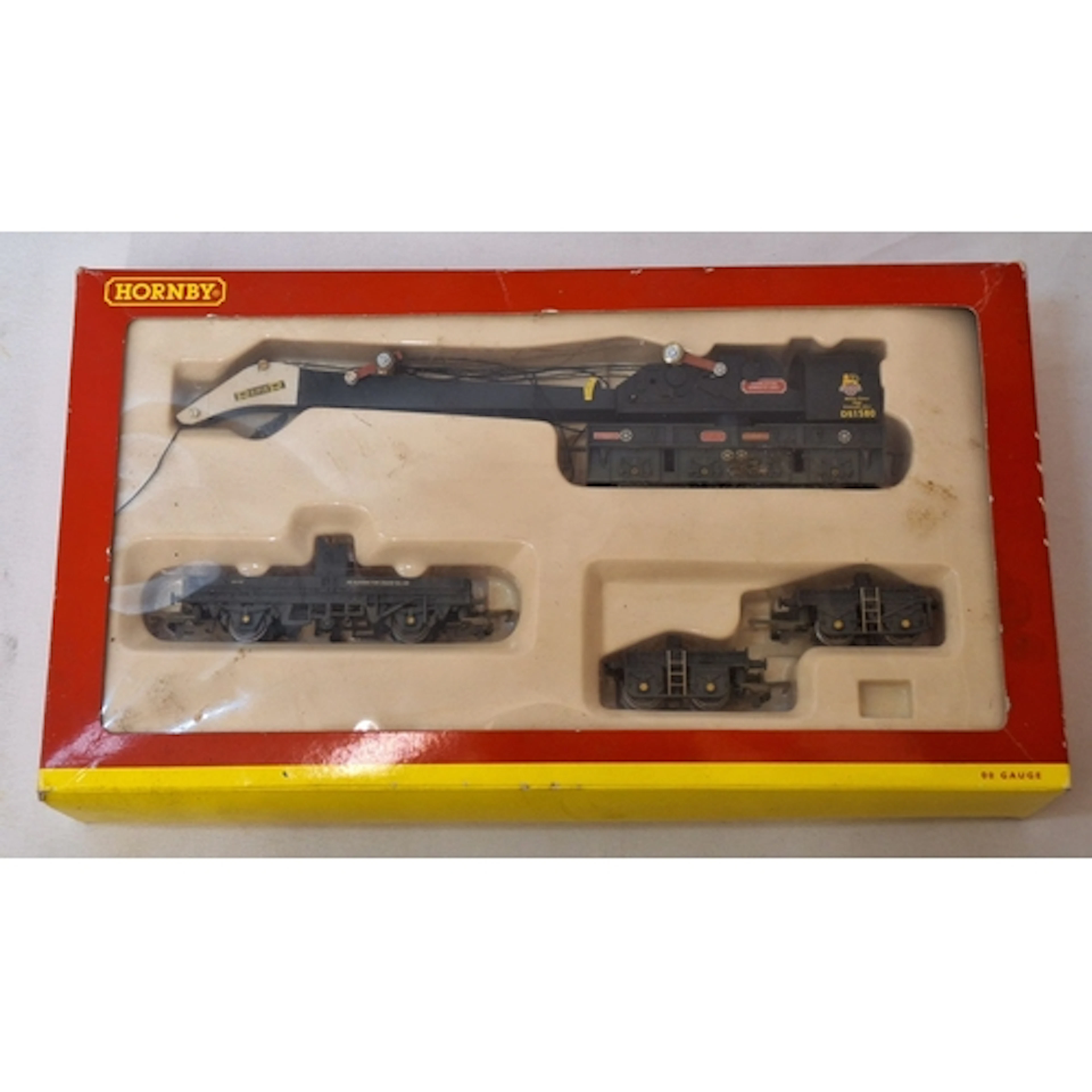 Boxed Hornby 00 Gauge R6182 BR 75 ton breakdown crane
