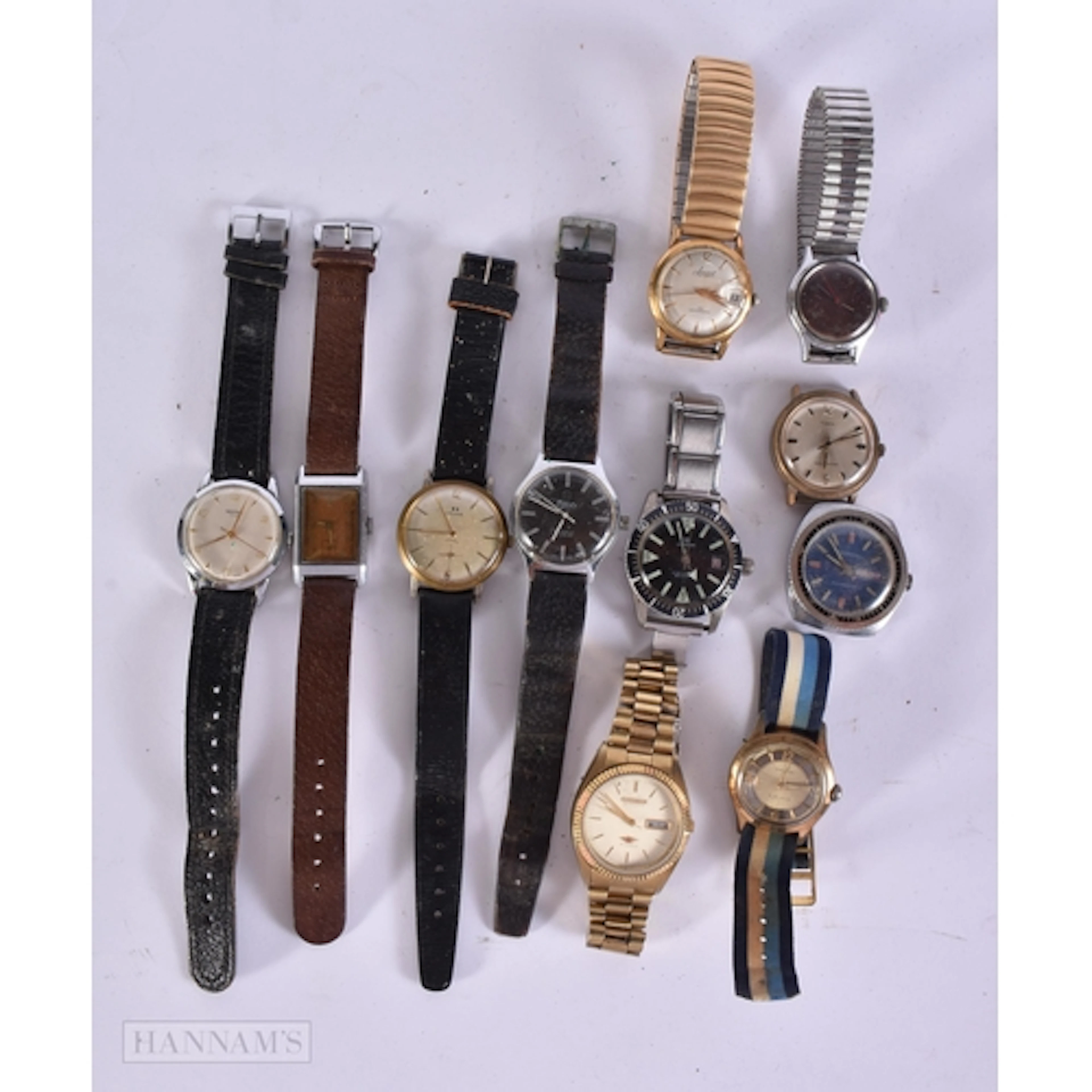 Vintage Mechanical Watches Job lot. Untested. (qty)