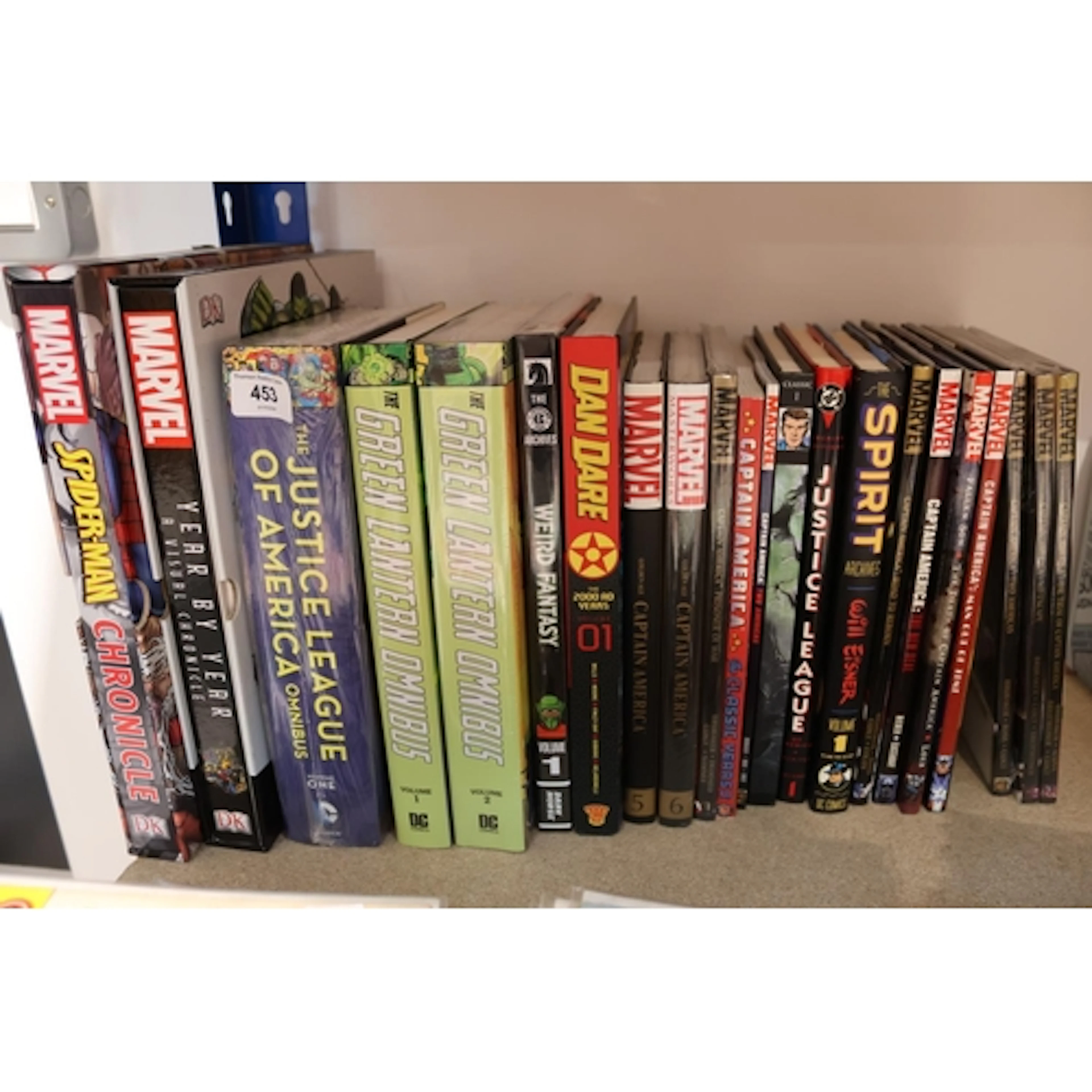 The Green Lantern Omnibus Vol 1 & 2, Dan Dare, Spiderman...
