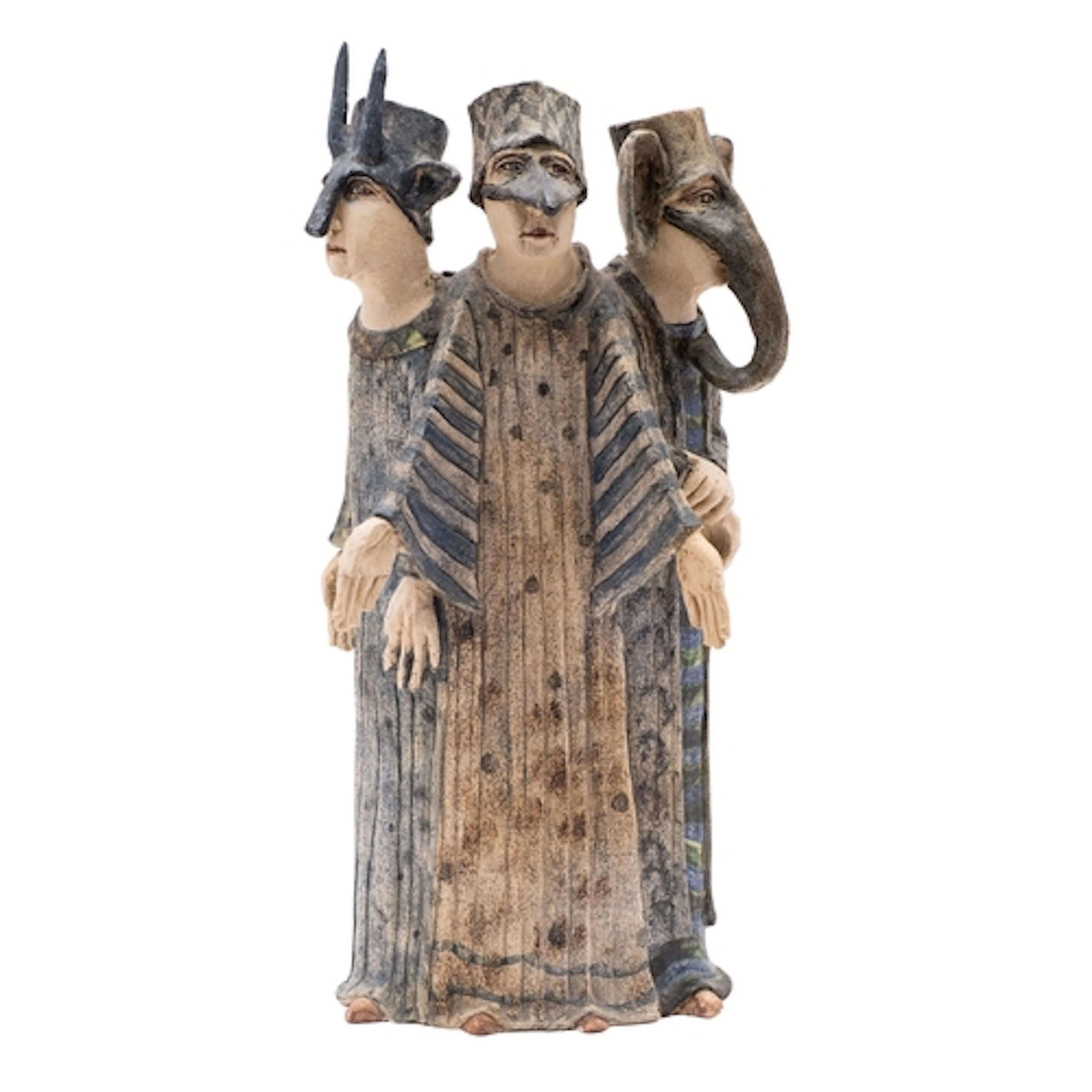 Amanda Popham [Contemporary] a stoneware sculpture The Grace...
