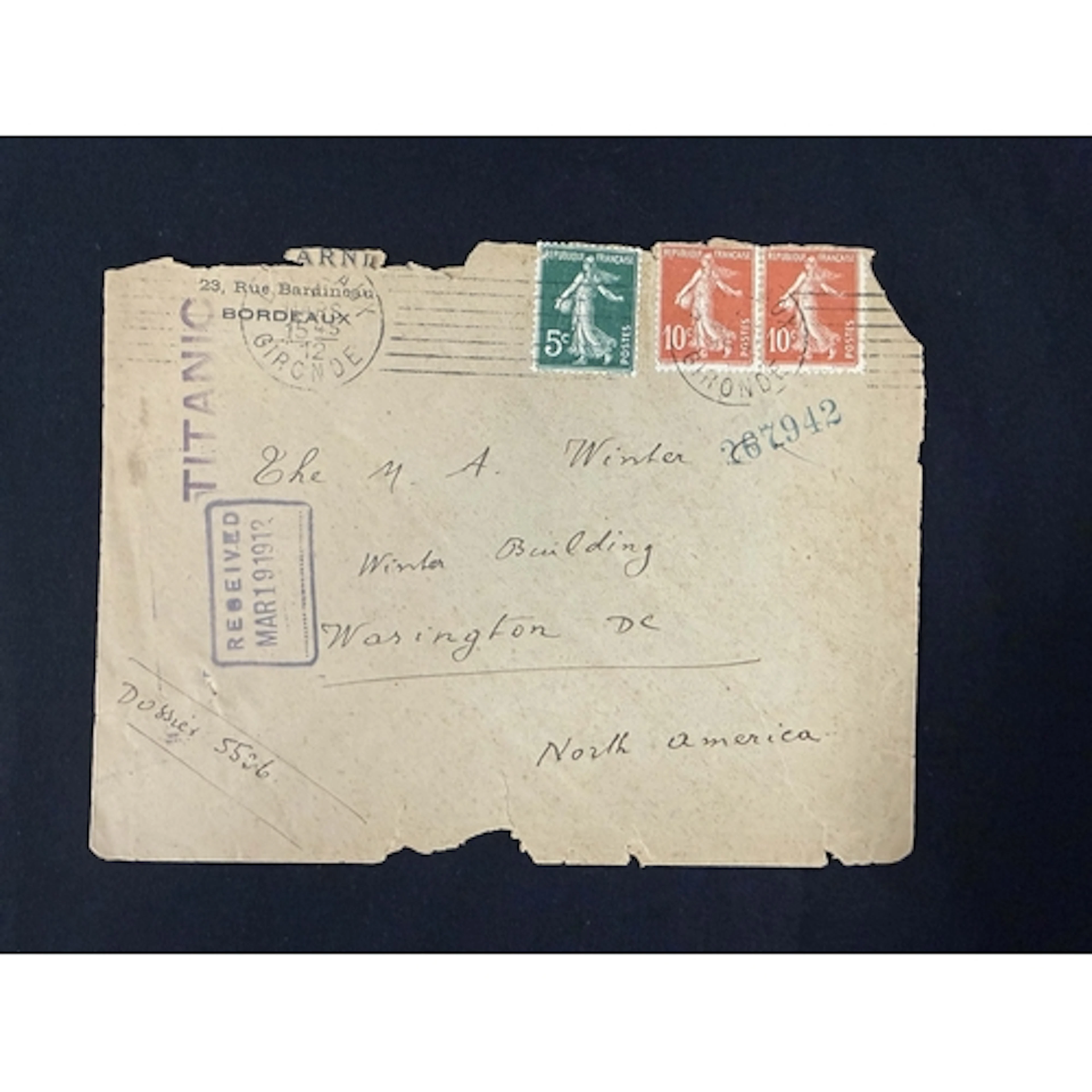 R.M.S. Titanic: R.M.S. Titanic: Extremely rare "TITANIC", s...