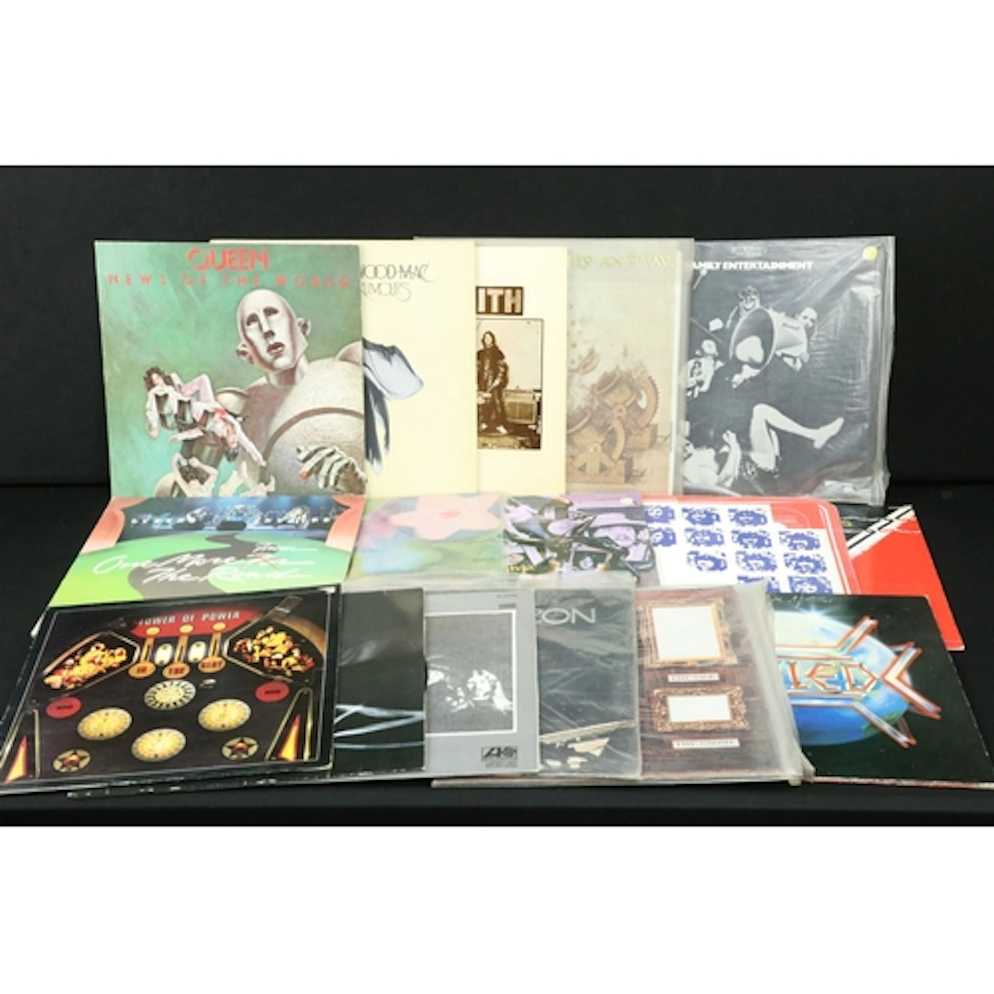 Vinyl - 16 Rock & Pop LPs and 1 12" to include Queen, Fleetw...