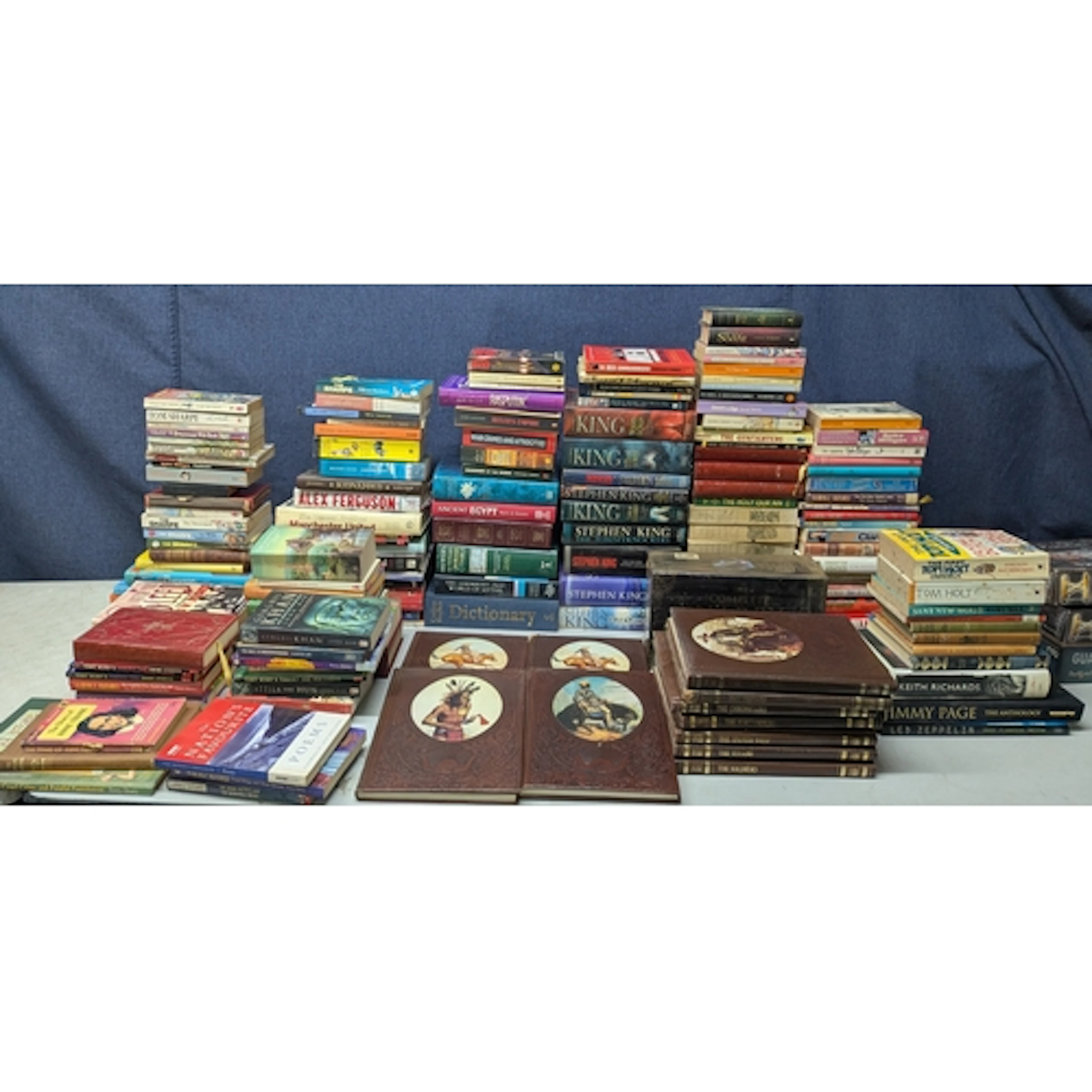 Books - A large quantity of books to include several novels ...