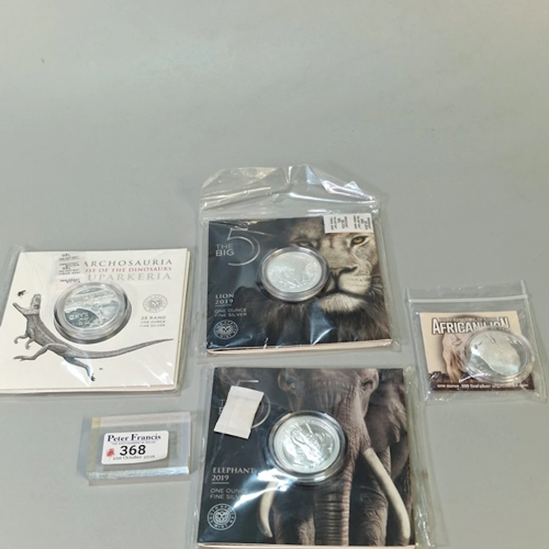 Collection of silver coinage to include 'The Big Five' one o...