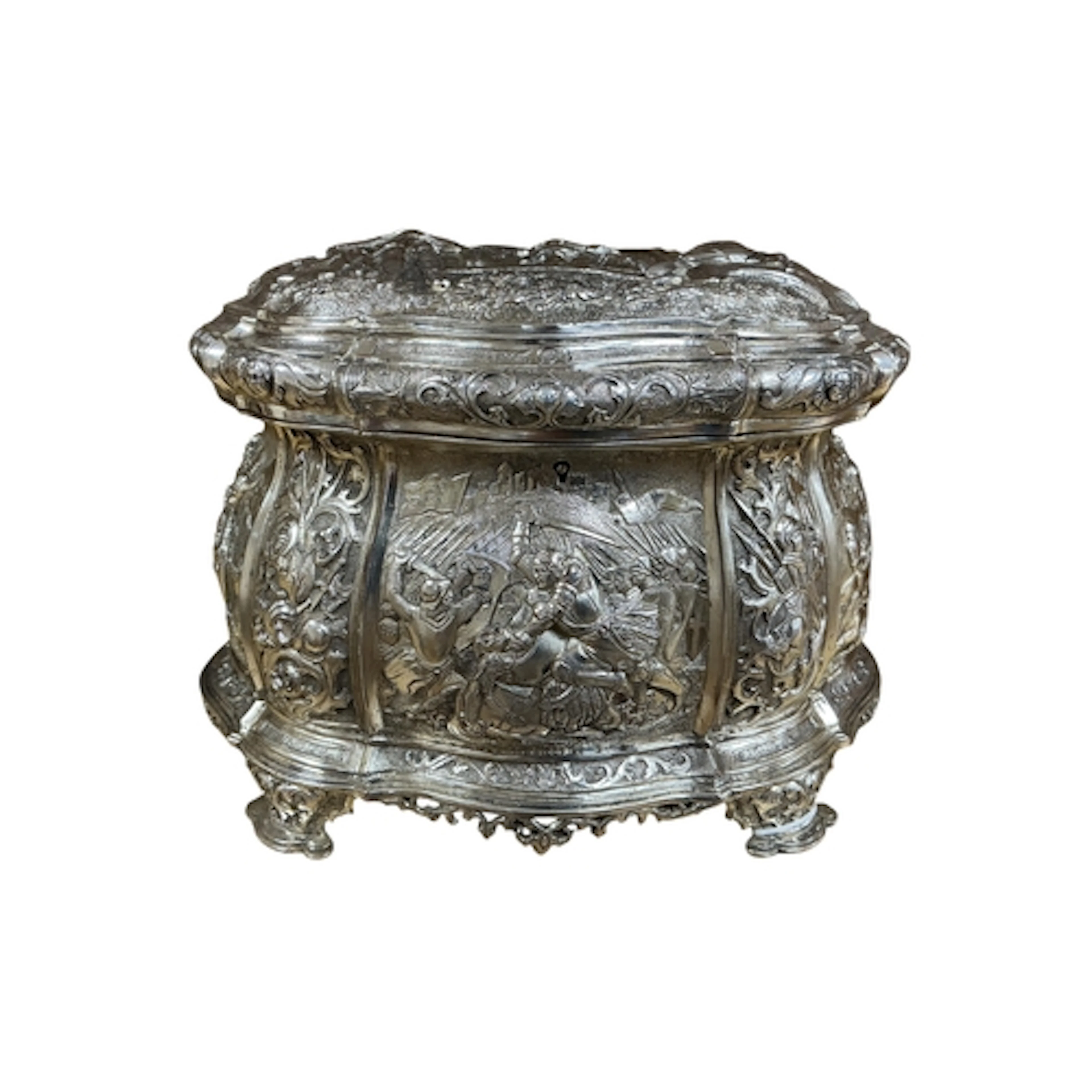 A mid 19th century Elkington, Mason and Co silver plated bis...