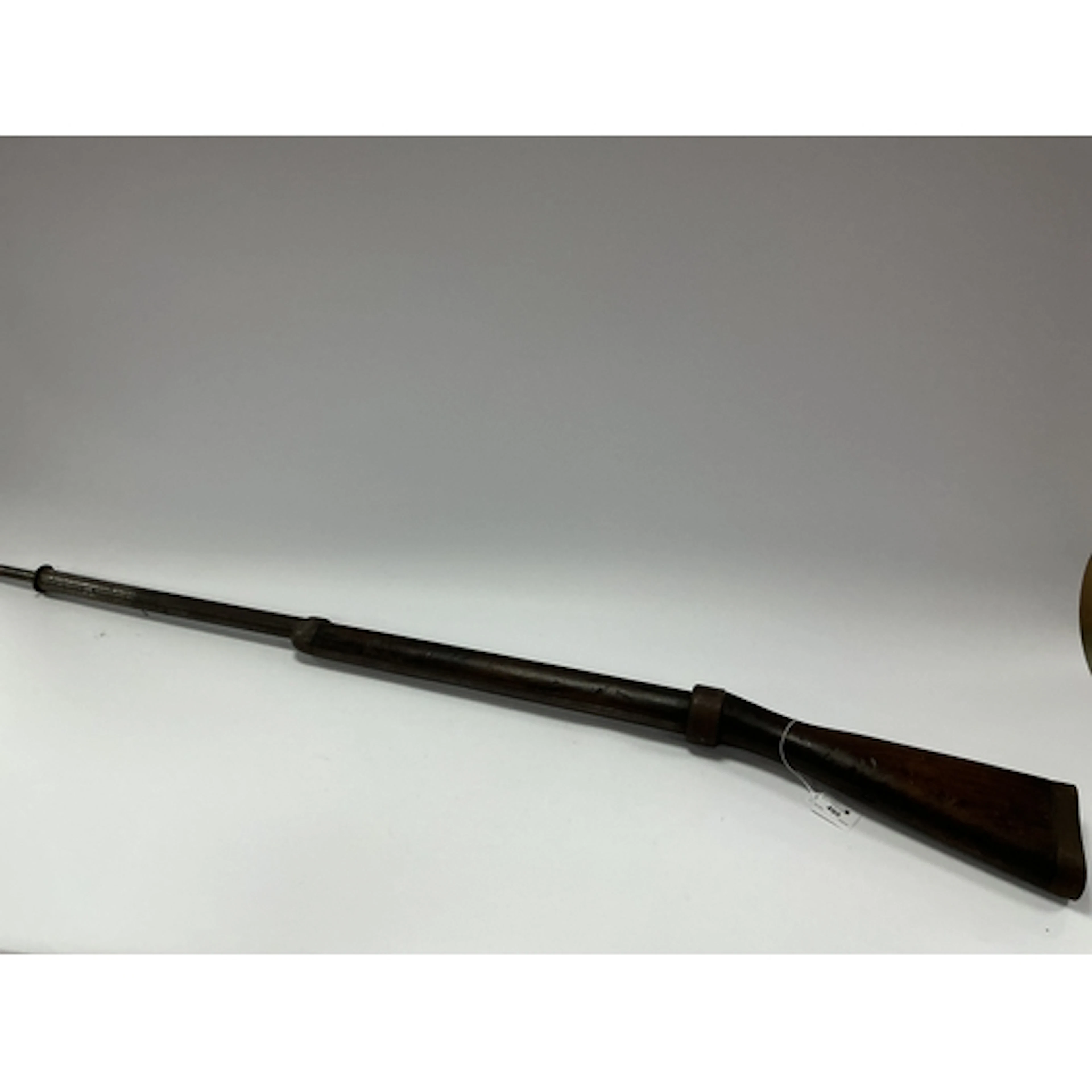 WWI British Military MK X Bayonet Fencing Musket, stock impr...
