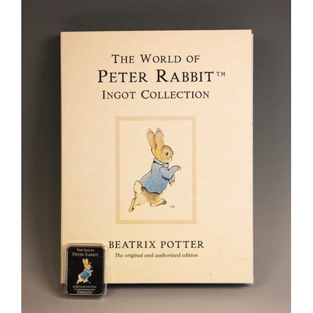 A Beatrix Potter 'The World Of Peter Rabbit Ingot Collection...