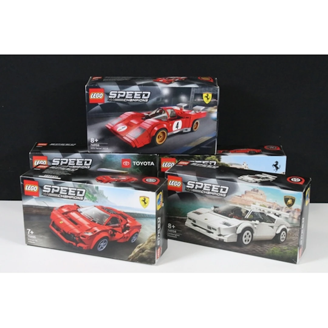 Lego - Five boxed Lego Speed Champions to include 76908 Lamb...