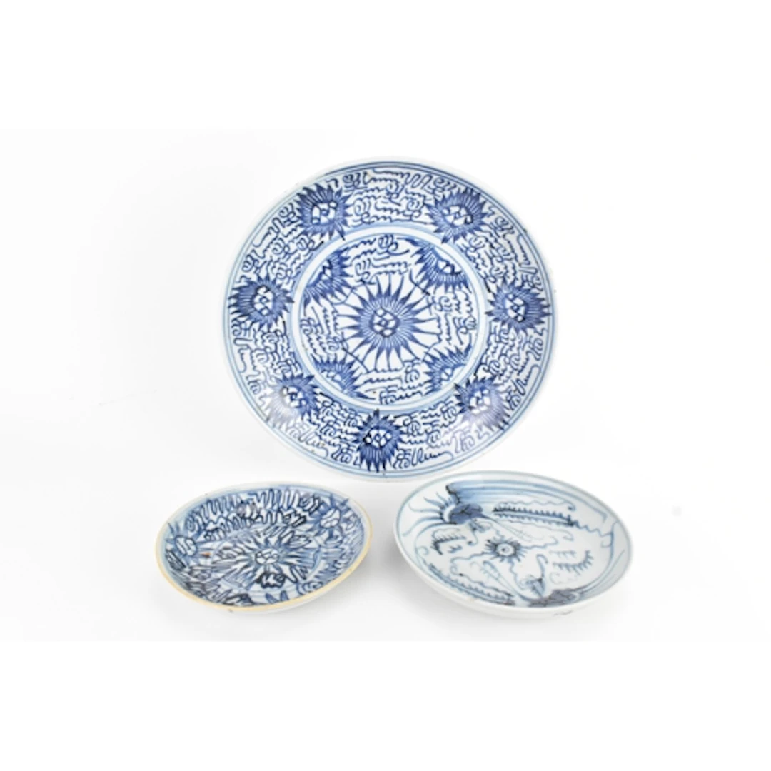 An early 19th century Chinese Diana shipwreck cargo dish, Ji...