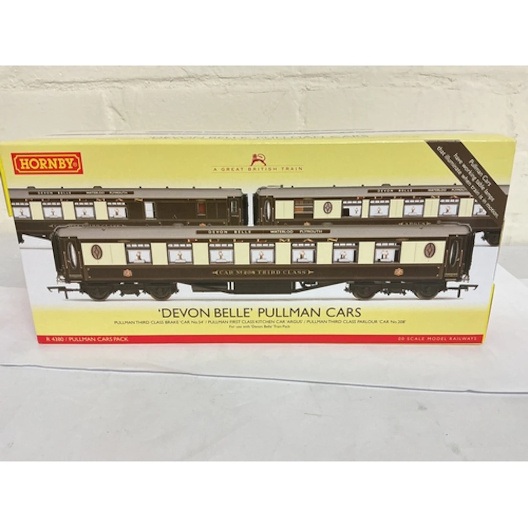 A Boxed Hornby 00 Gauge Devon Belle Pullman Cars Set #R4380....