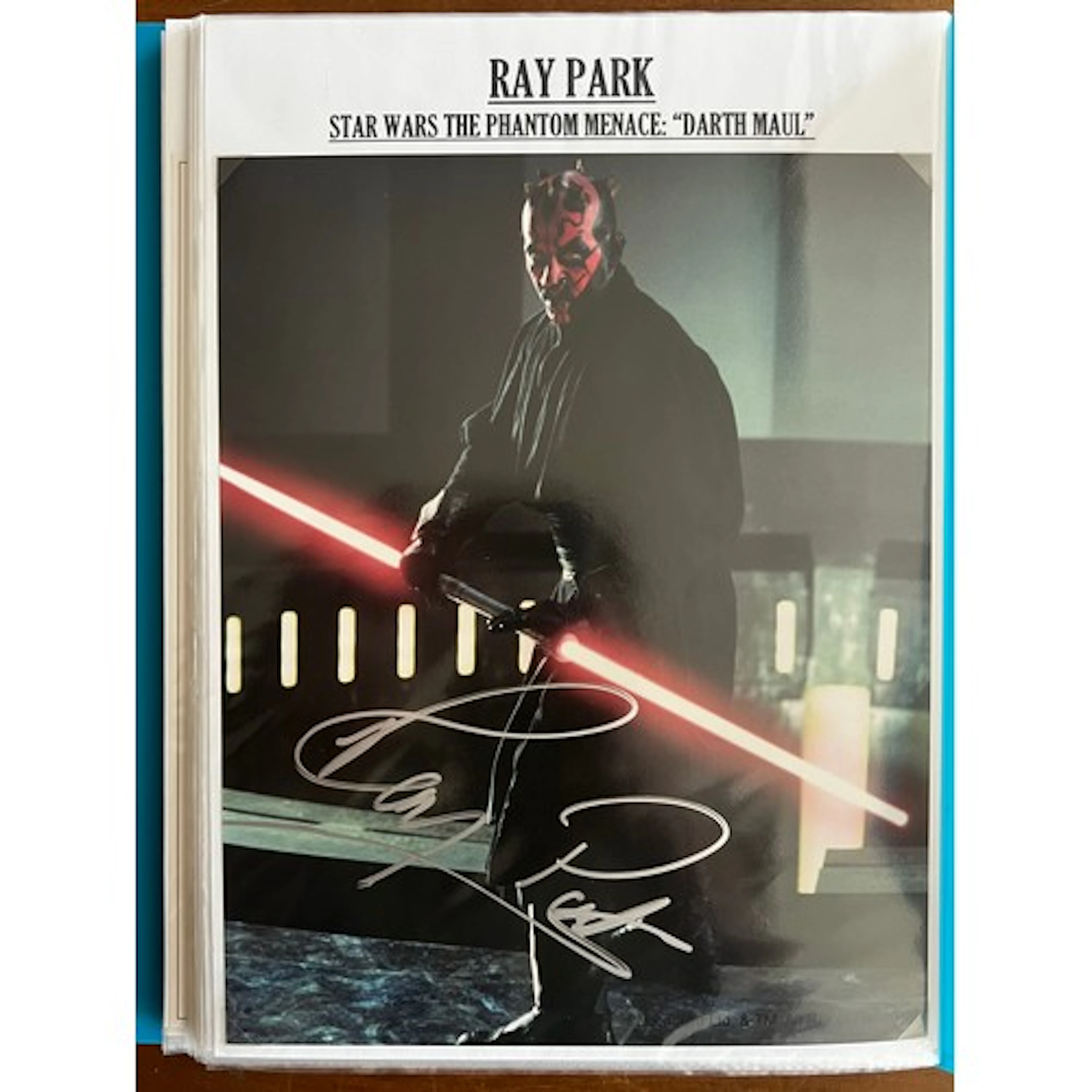 Star Wars, a range of signed Star Wars photographs and autog...