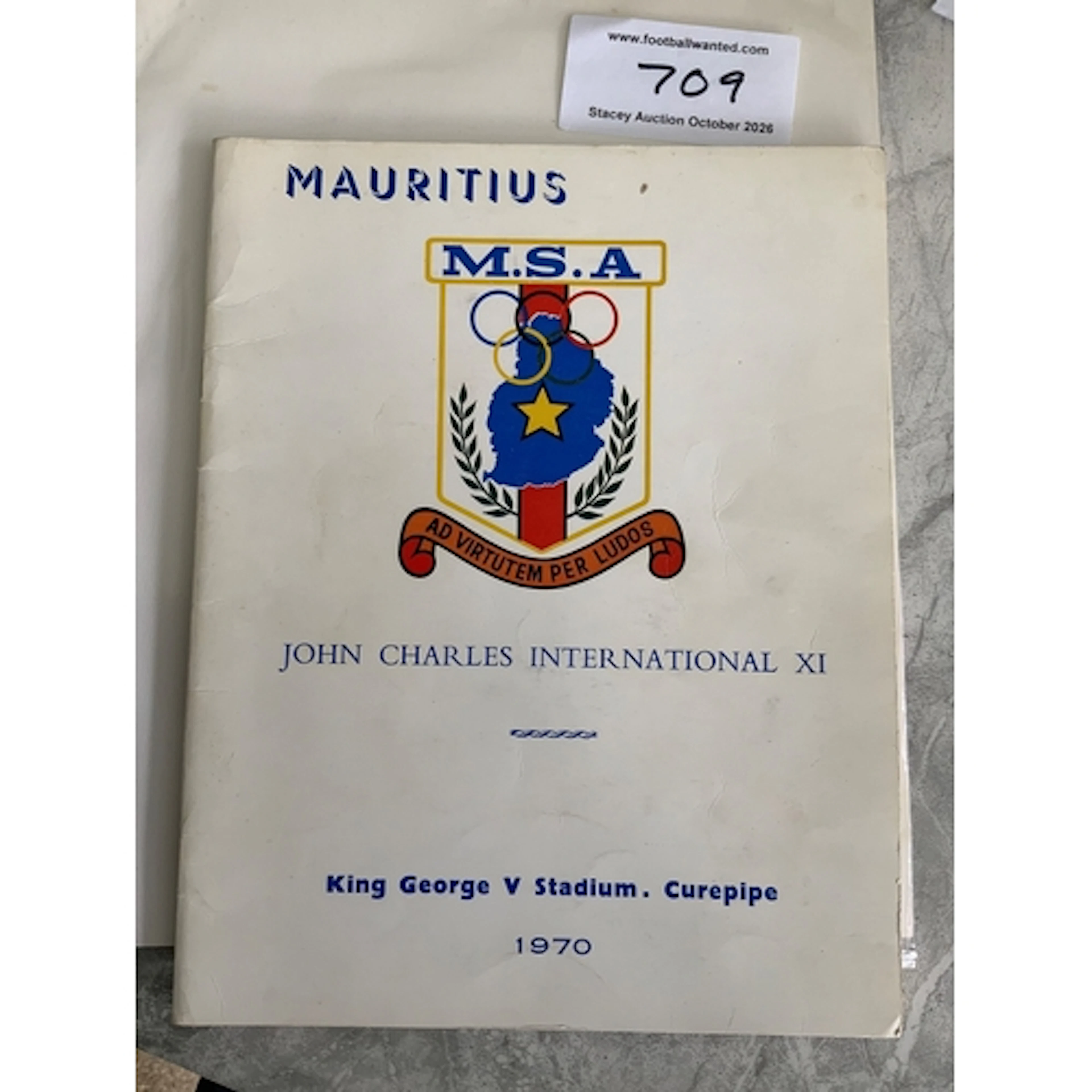 John Charles X1 1970 Signed Football Programme: Played in Ma...