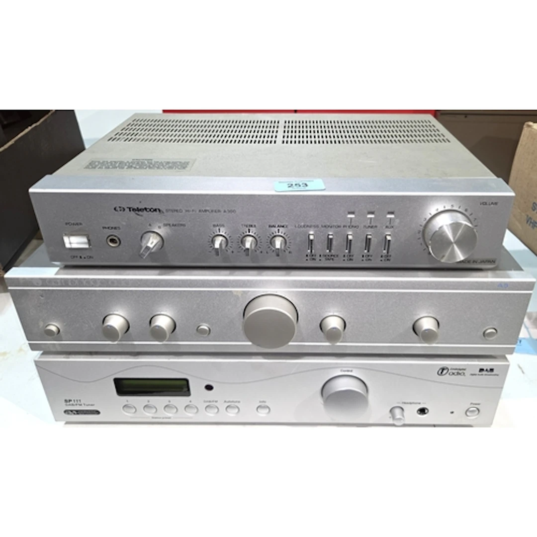 A Cambridge Audio A5 Integrated Amplifier, A Teleton Amplifi...