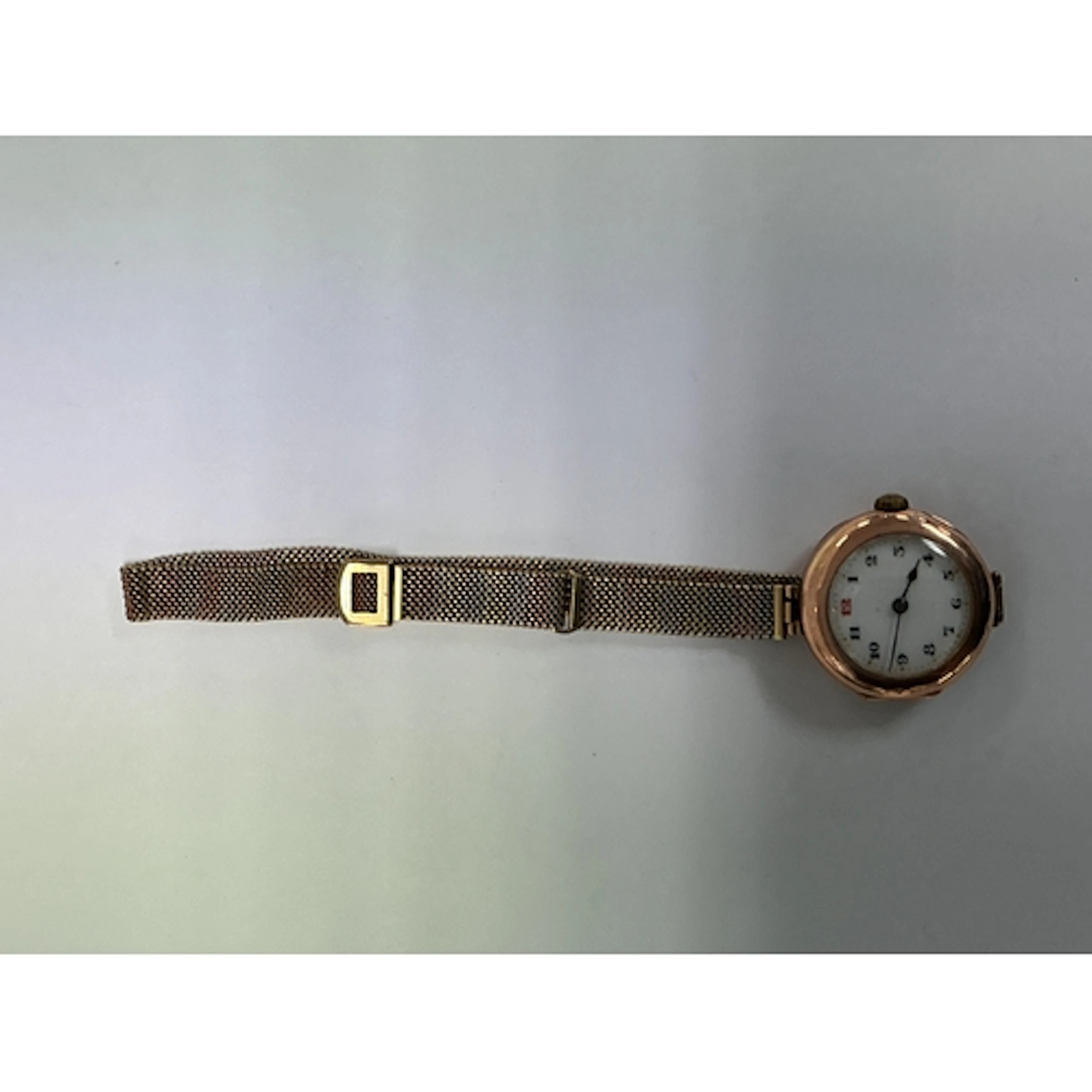 A vintage lady’s 9ct gold Rolex wristwatch on multi tone gol...