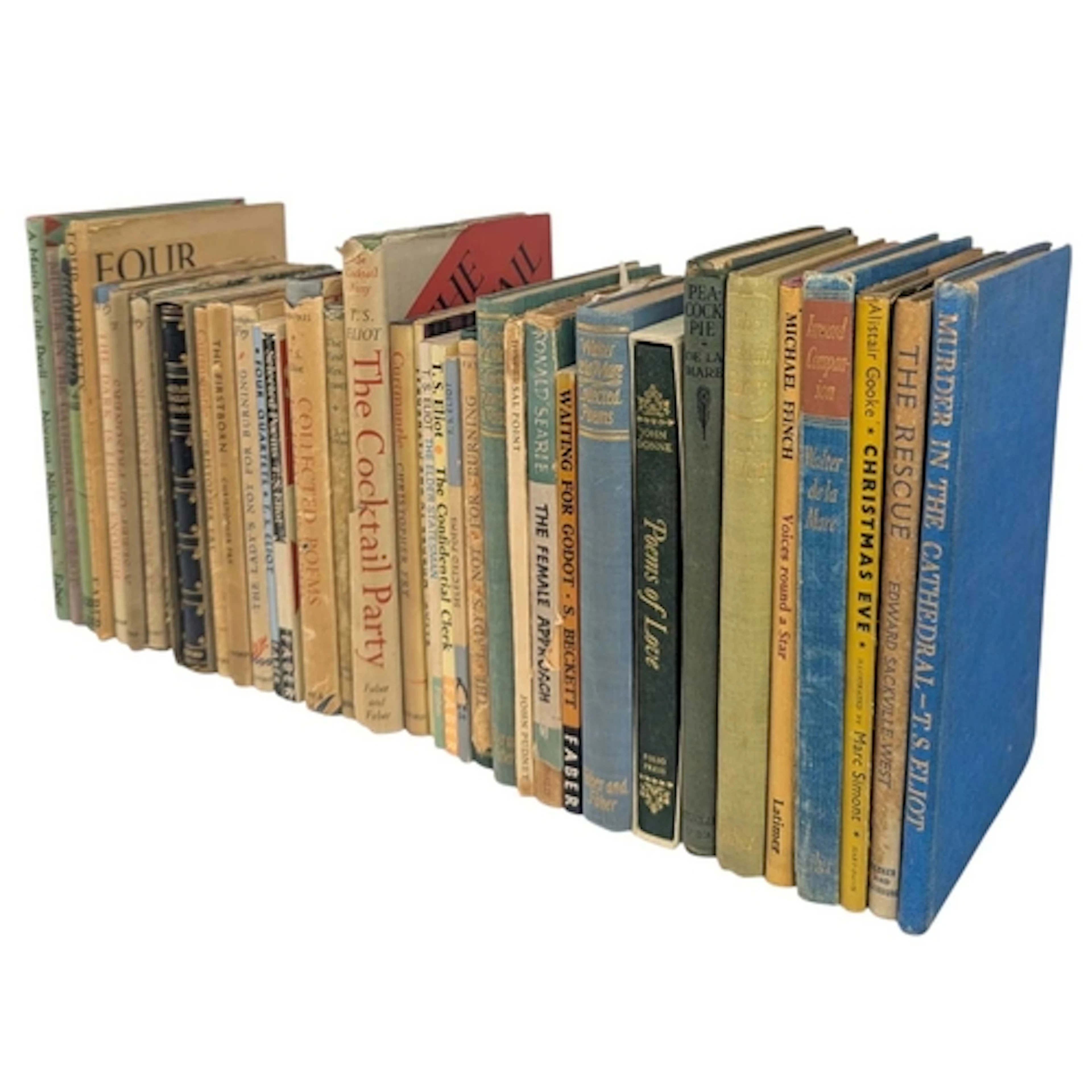 Large selection of plays and poetry, the majority being Fabe...