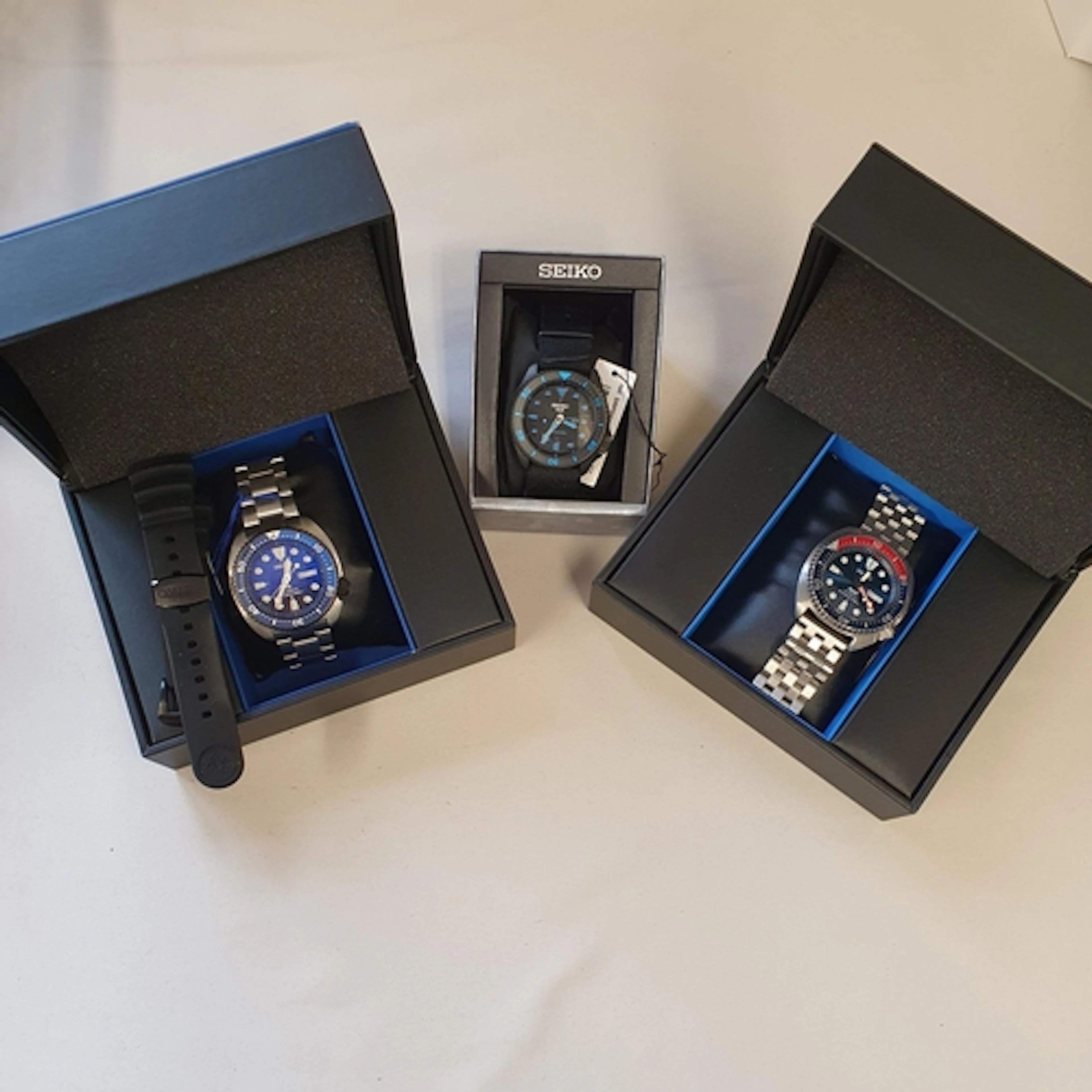 A Seiko Prospex Turtle Padi Diver's automatic Wristwatch SRP...