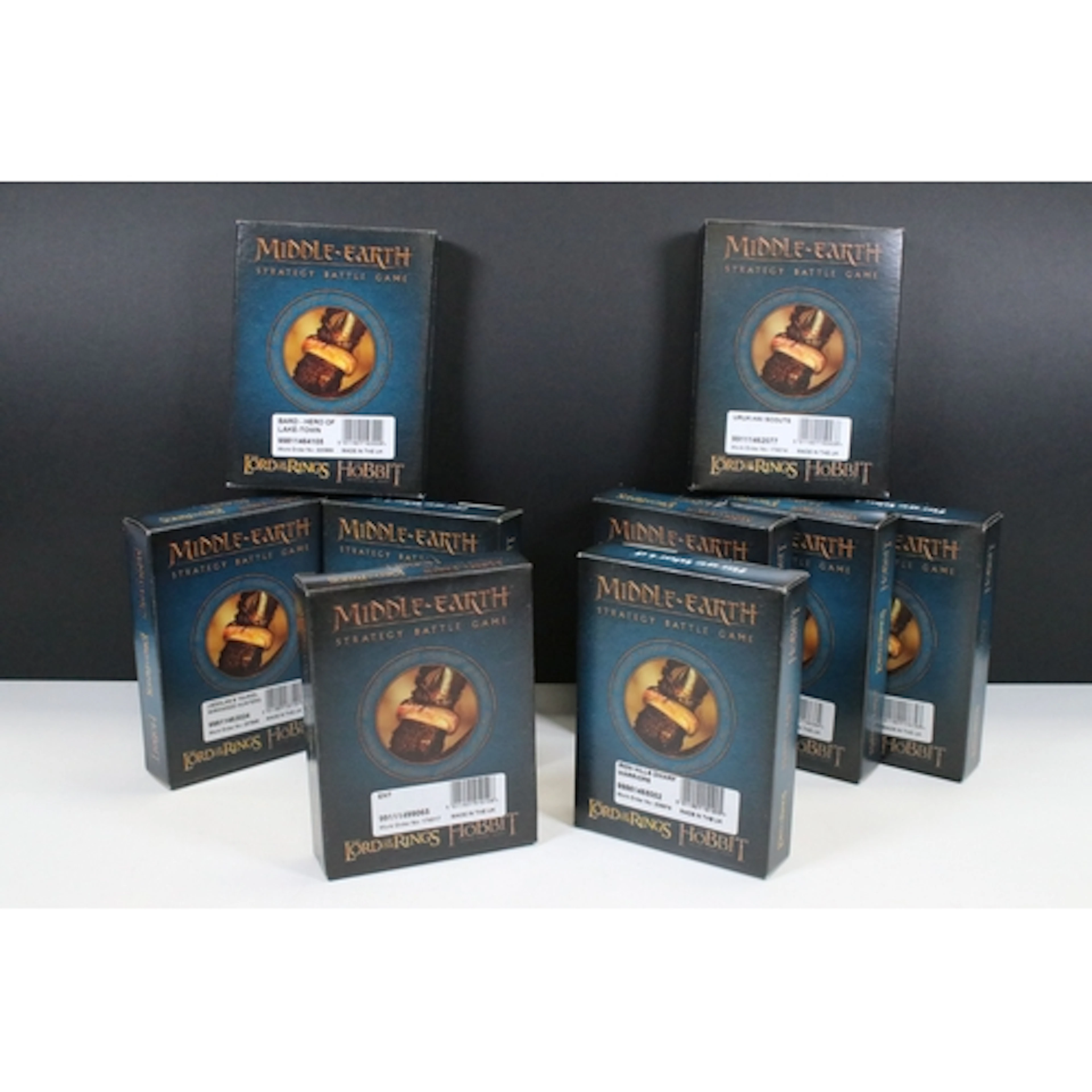 Games Workshop - Nine boxed Games Workshop The Lord Of The R...