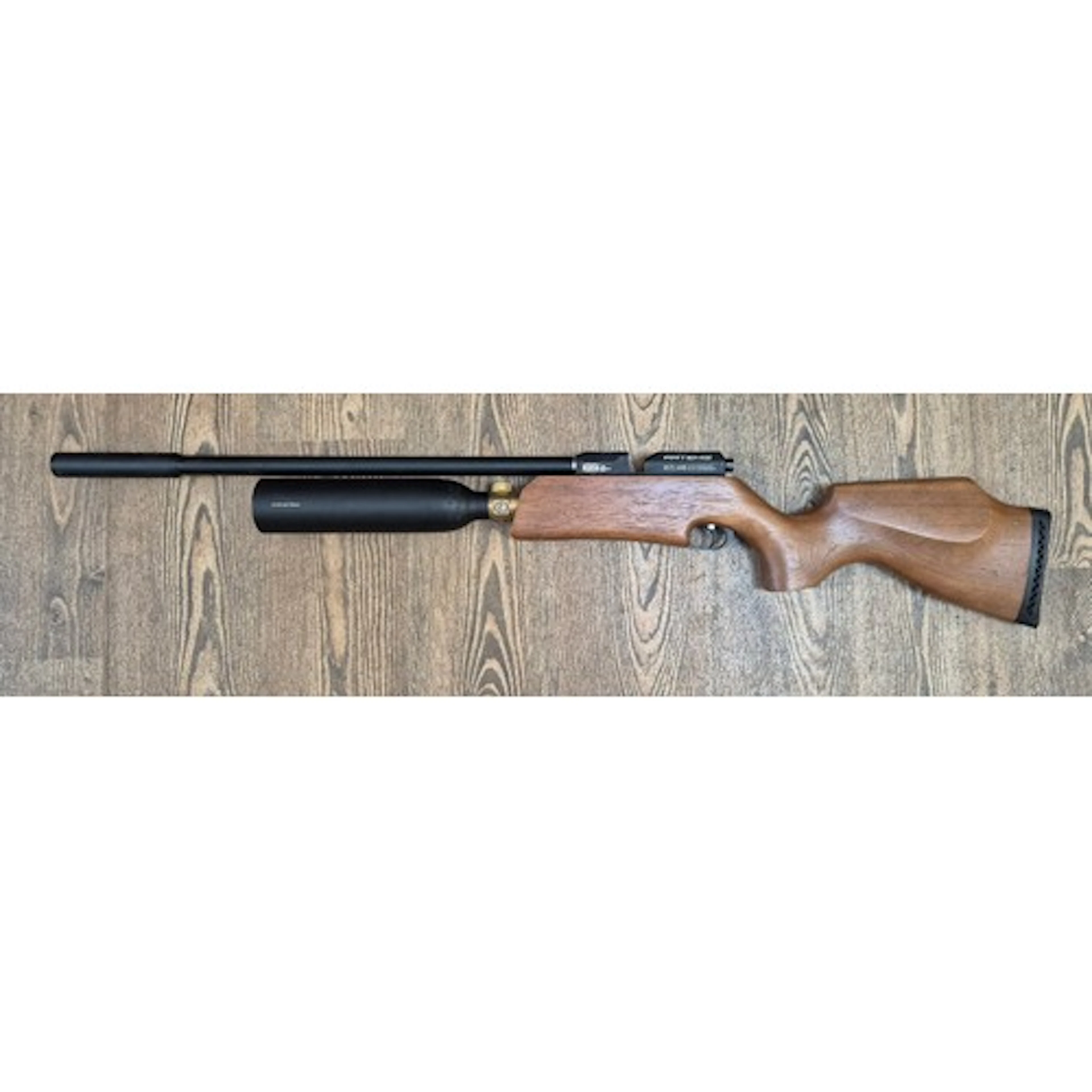 An SMK Artemis model M16D .22 calibre air rifle, 107cm long,...