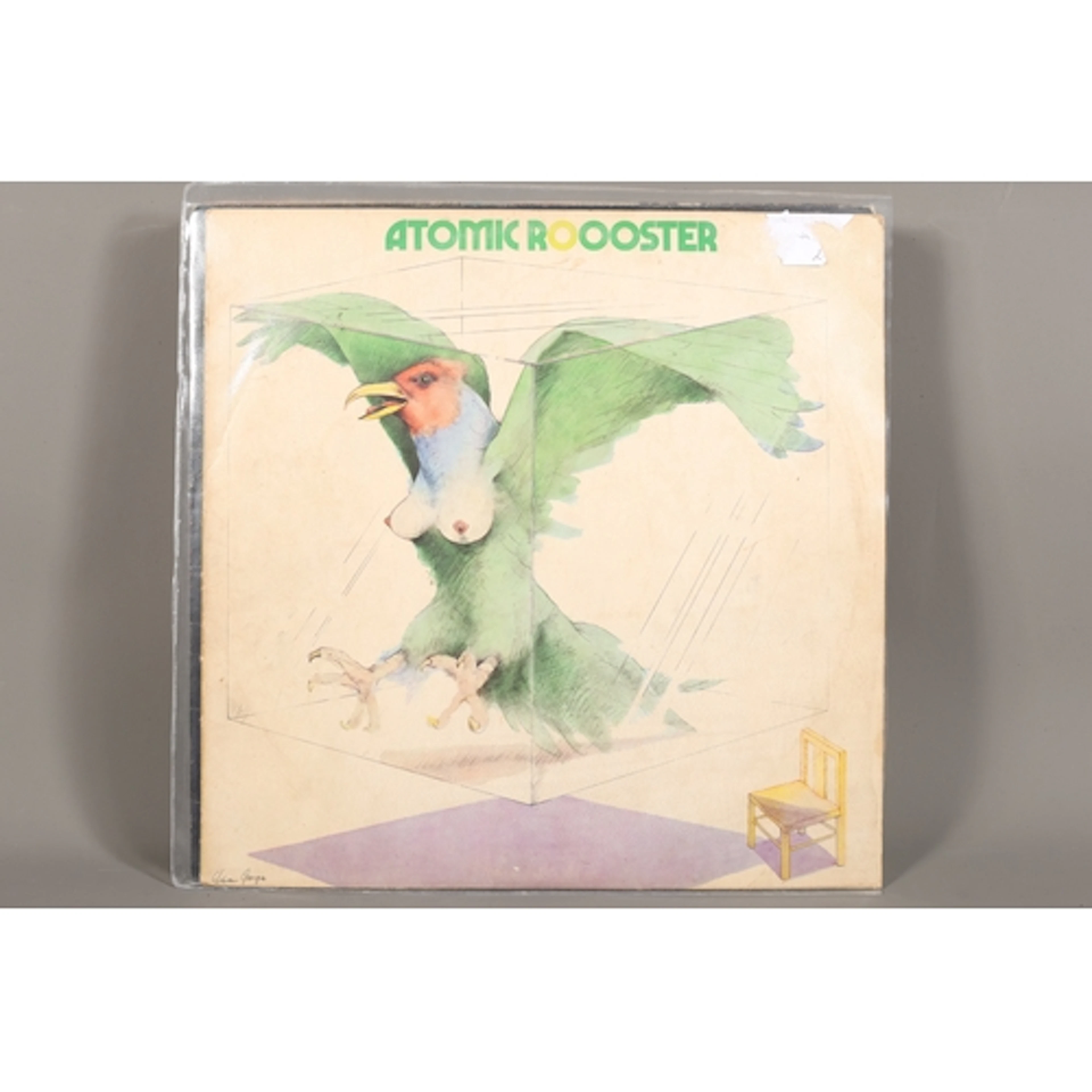 Mainly early 1970's vinyl records to include Atomic Rooster ...