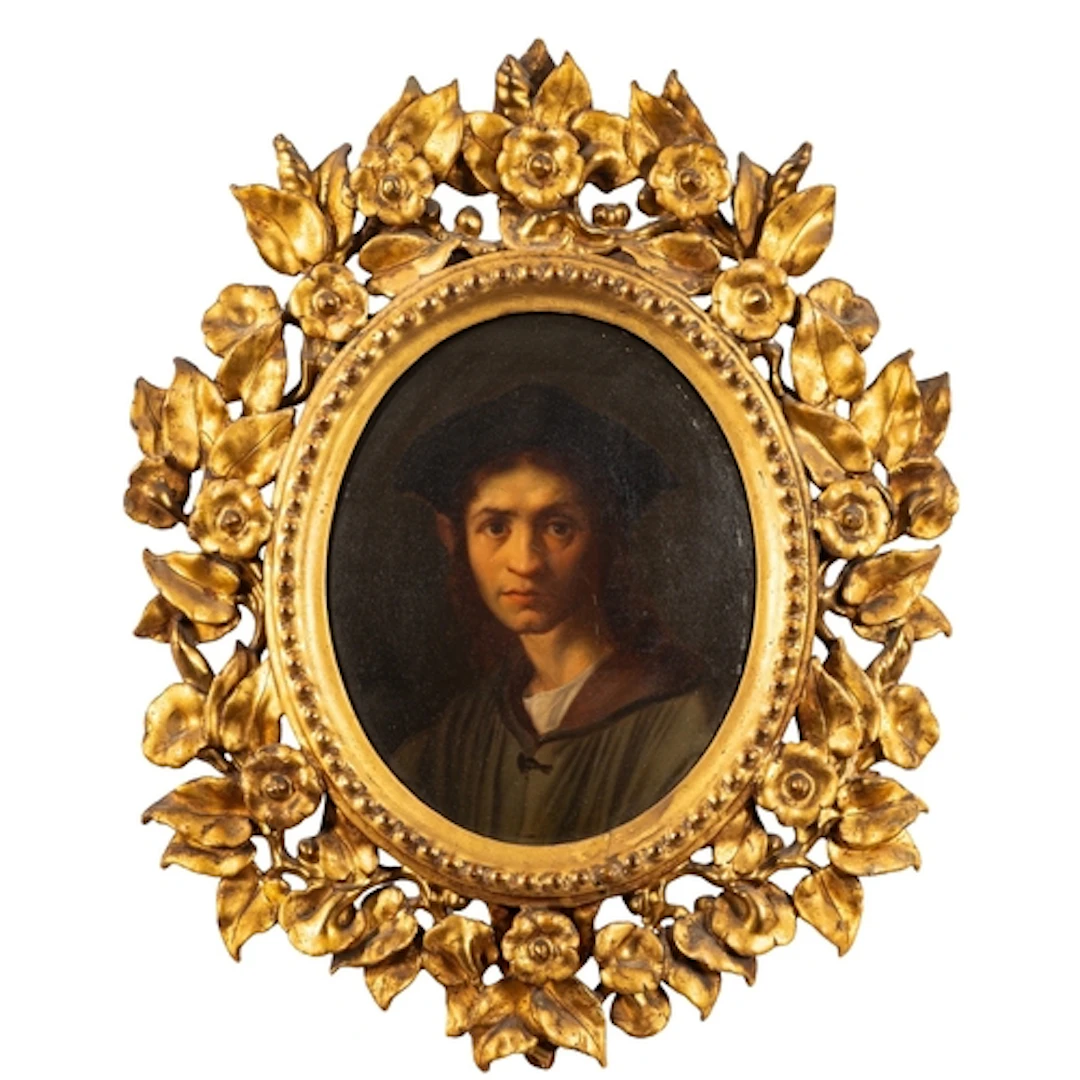 After Andrea Del Sarto (Italian, 1486-1530) - A portrait st...