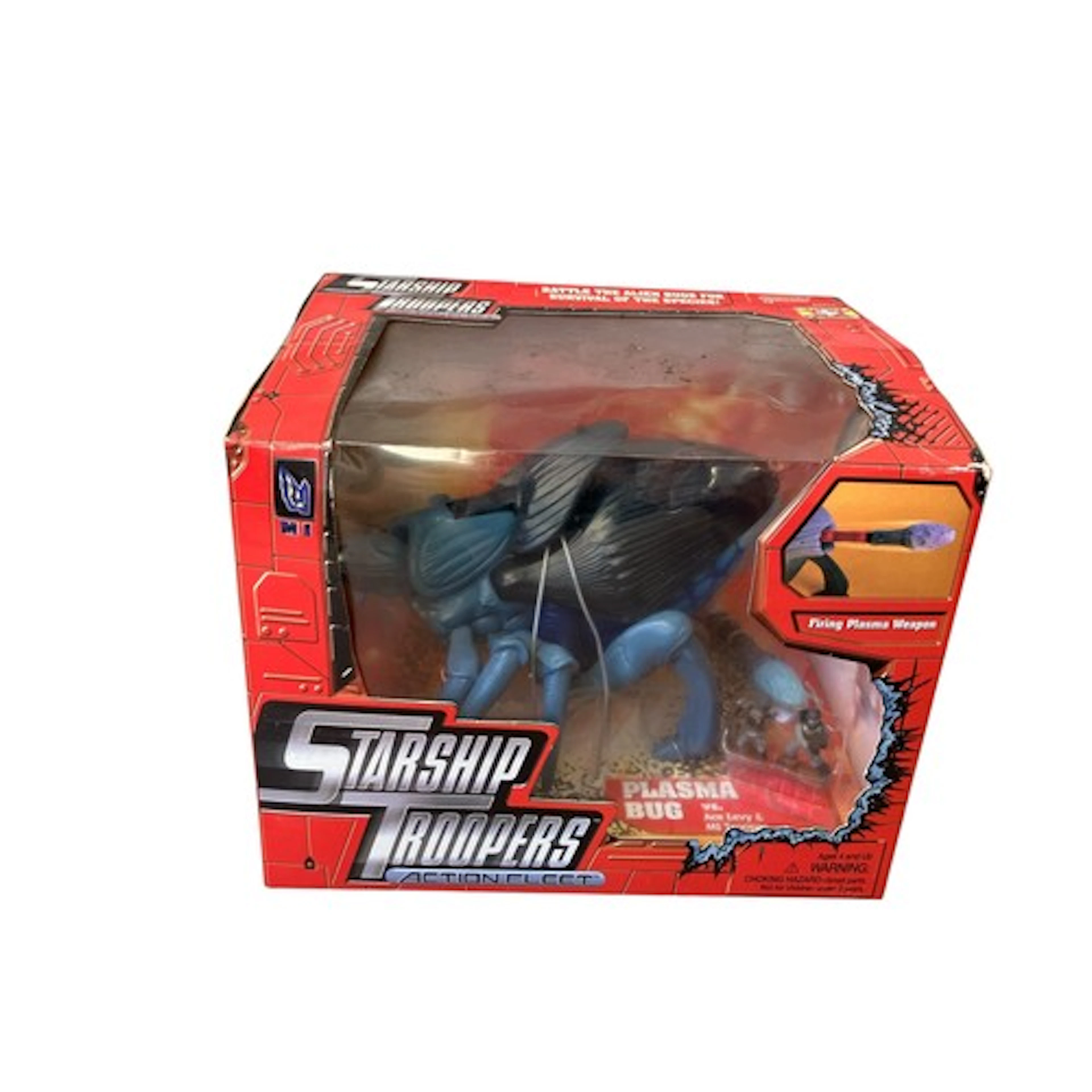 Boxed vintage 1997 Galoob Starship Troopers Action Fleet Pla...