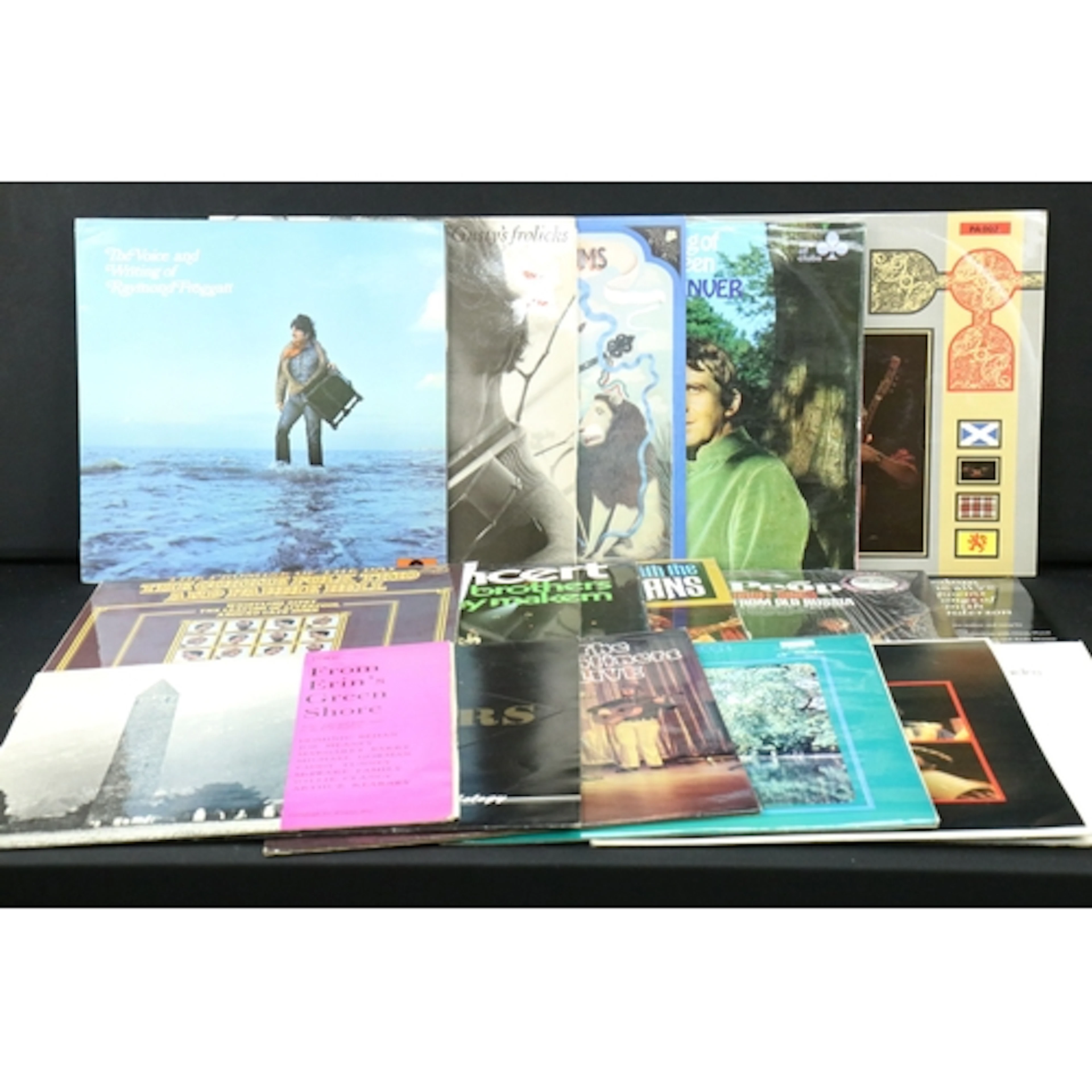 Vinyl - 18 Folk / Celtic Folk LPs to include Raymond Froggat...