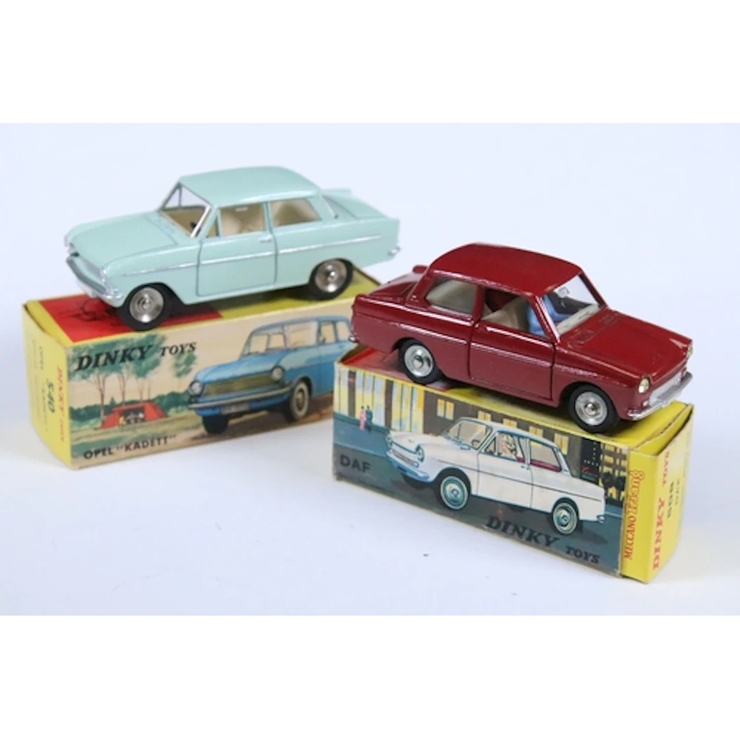 Two boxed French Dinky diecast models to include 540 Opel Ka...