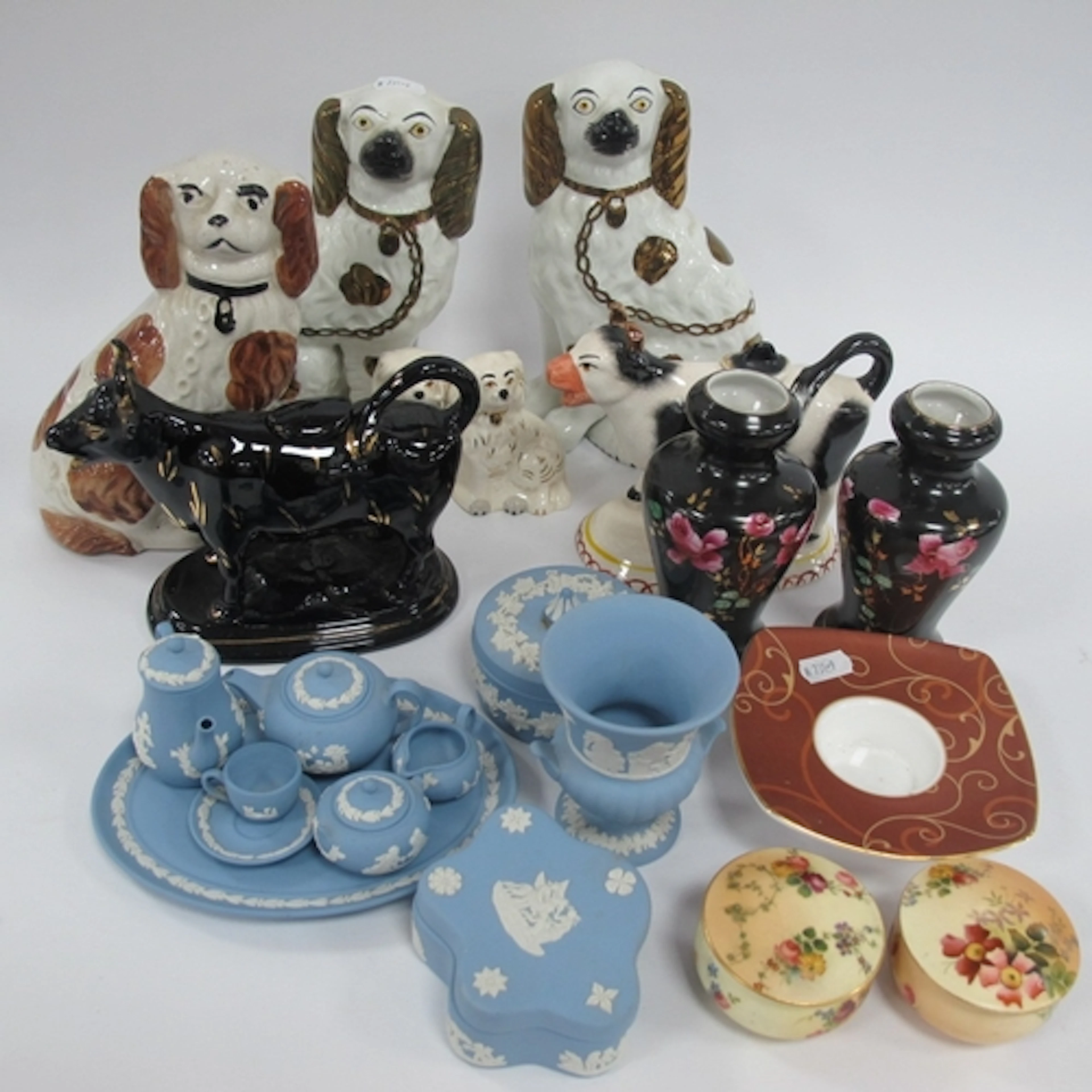 Decorative Ceramics, including a pair of Royal Doulton "Wall...