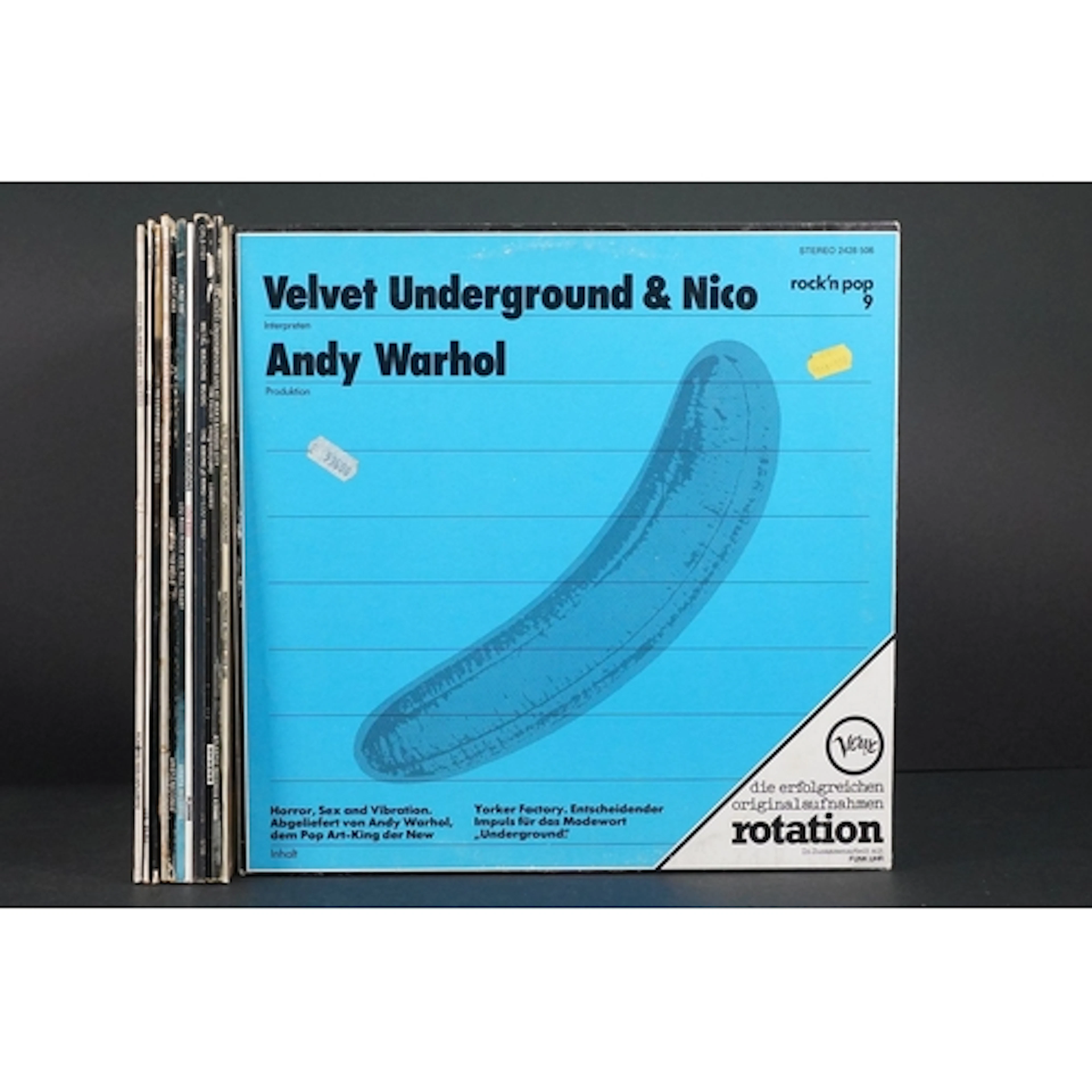 Vinyl - 12 Velvet Underground / Lou Reed LPs featuring forei...