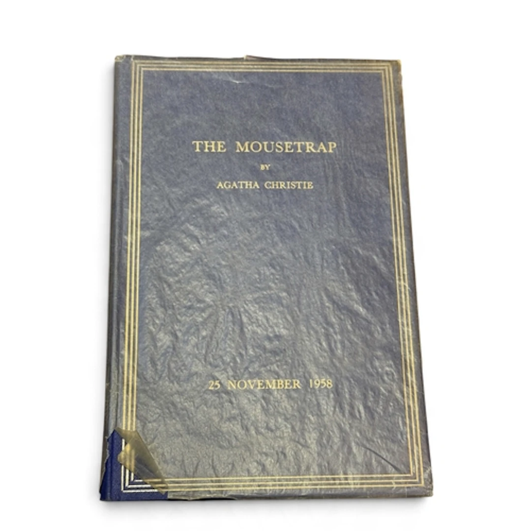 CHRISTIE (AGATHA): THE MOUSETRAP, 1954, SIGNED AND INSCRIBED...