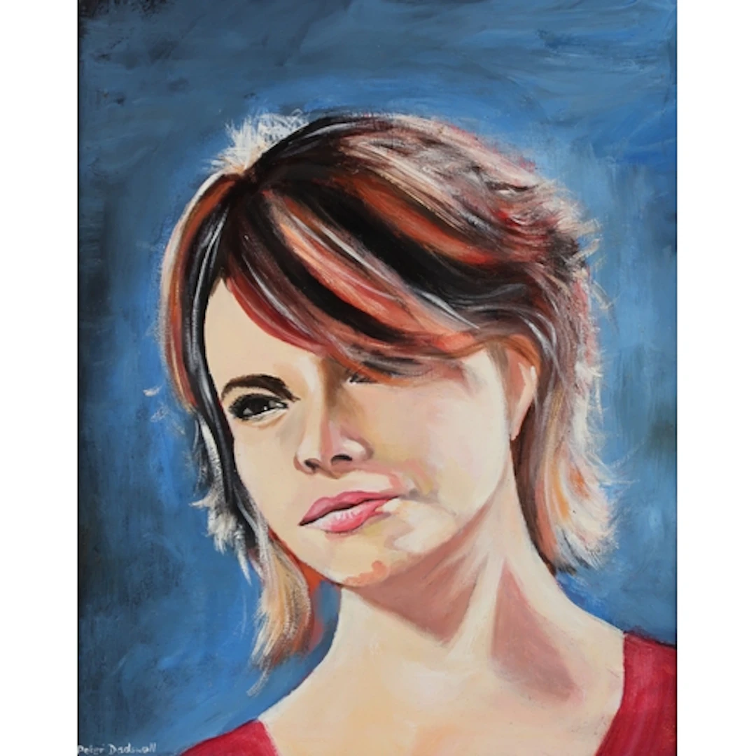 PETER DODSWELL (CONTEMPORARY SCHOOL) JESSIE BUCKLEY Oil on...