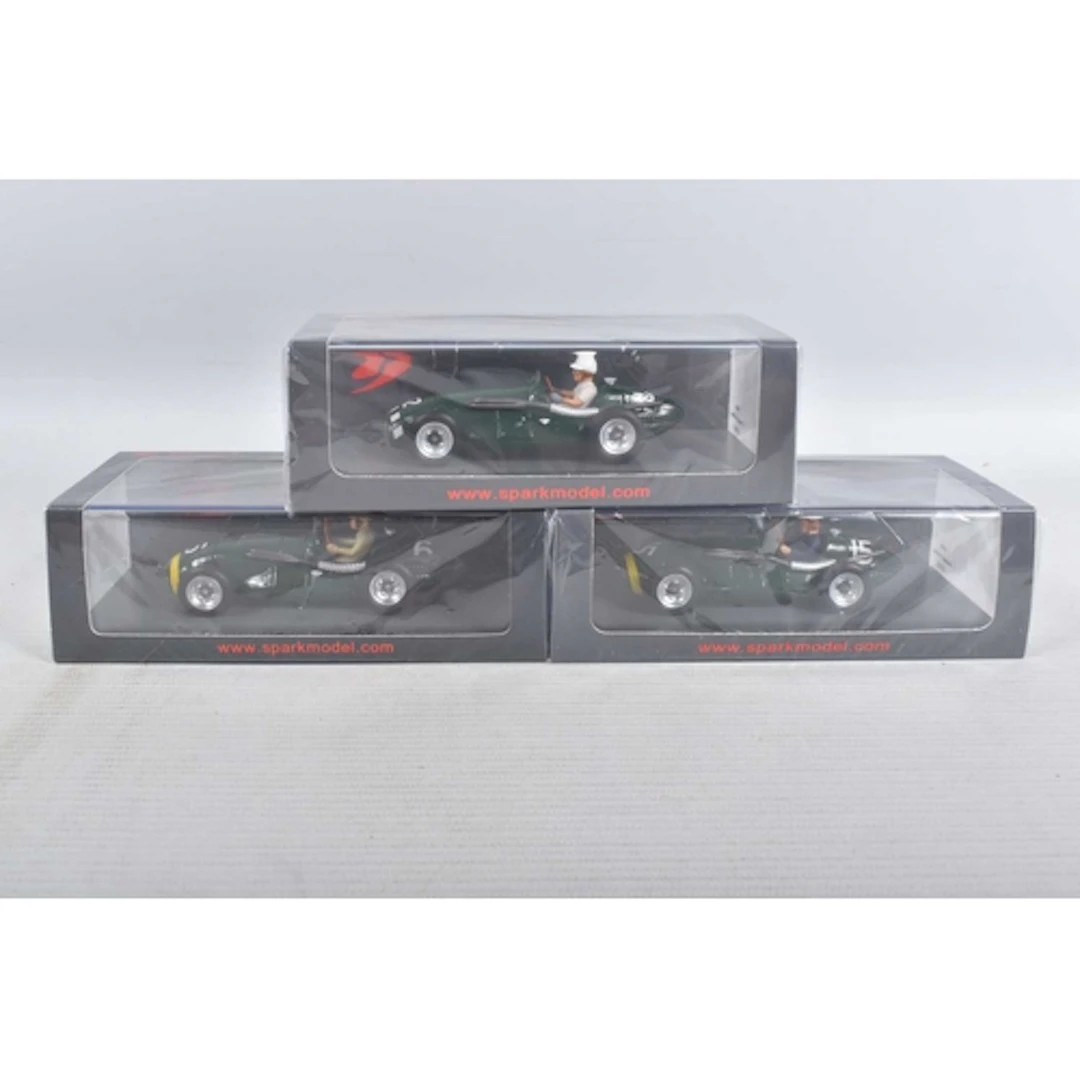 THREE BOXED SEALED MINIMAX SPARK MODEL VEHICLES, to include ...