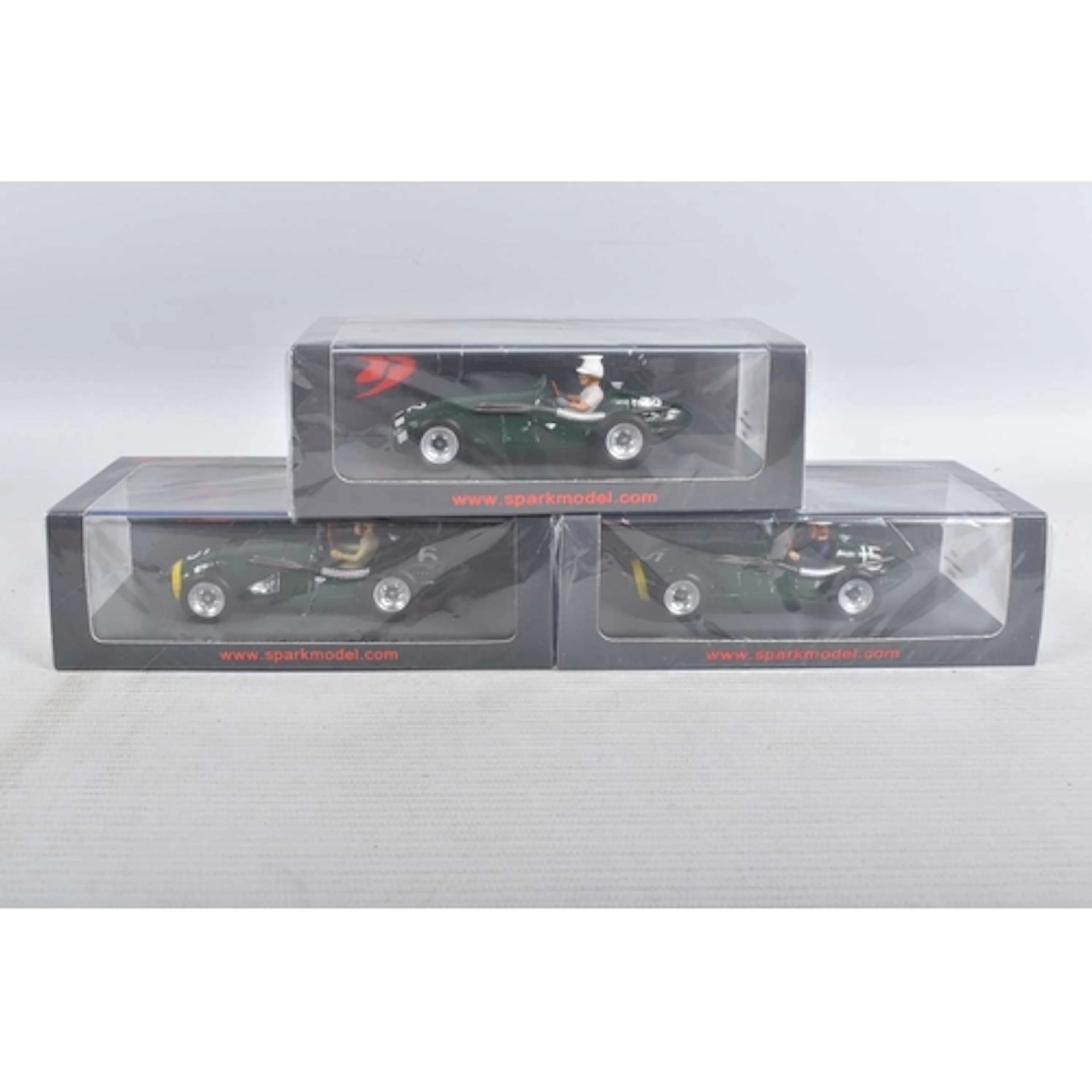THREE BOXED SEALED MINIMAX SPARK MODEL VEHICLES, to include ...