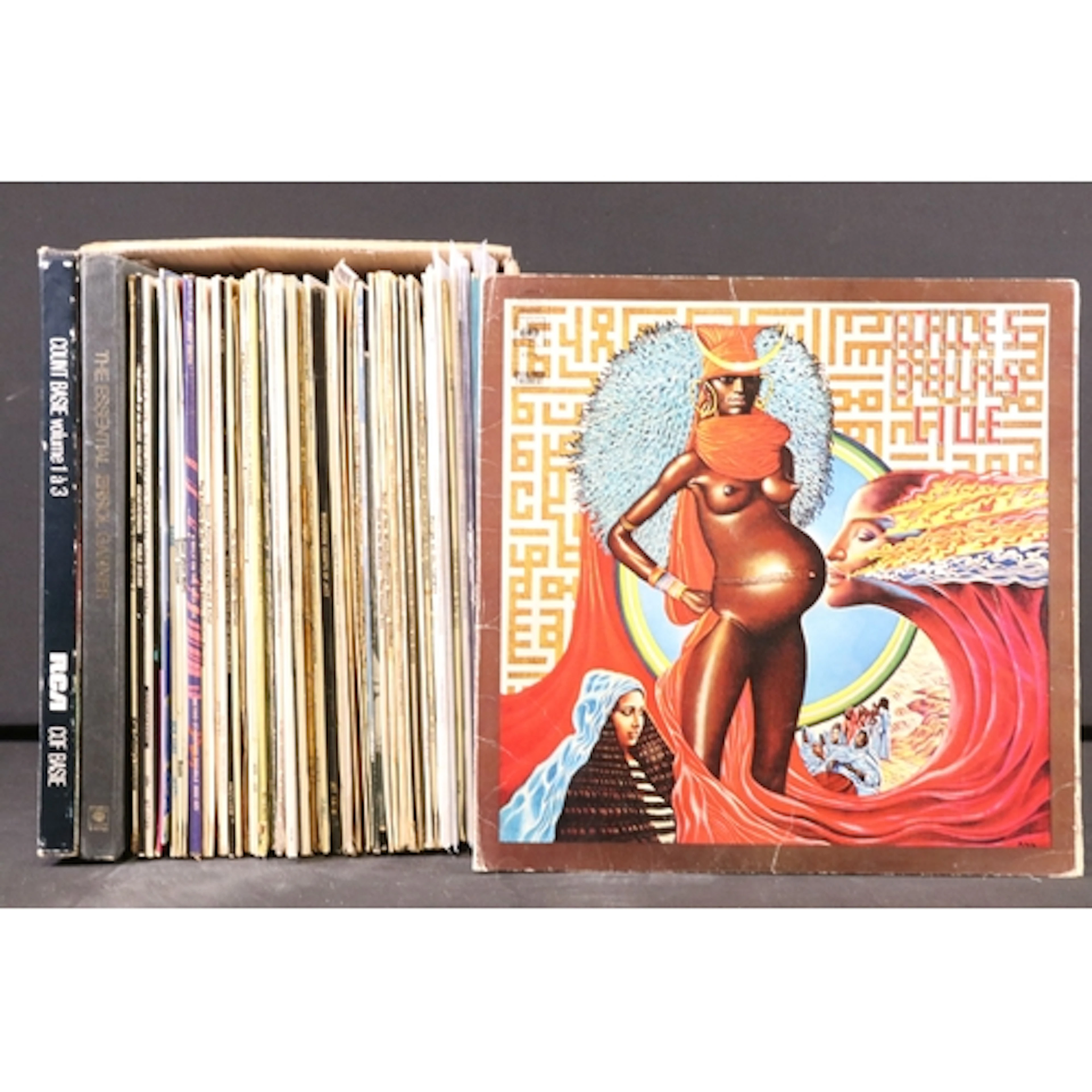 Vinyl - 53 Jazz LPs, 2 box sets and 2 10" to include Miles D...