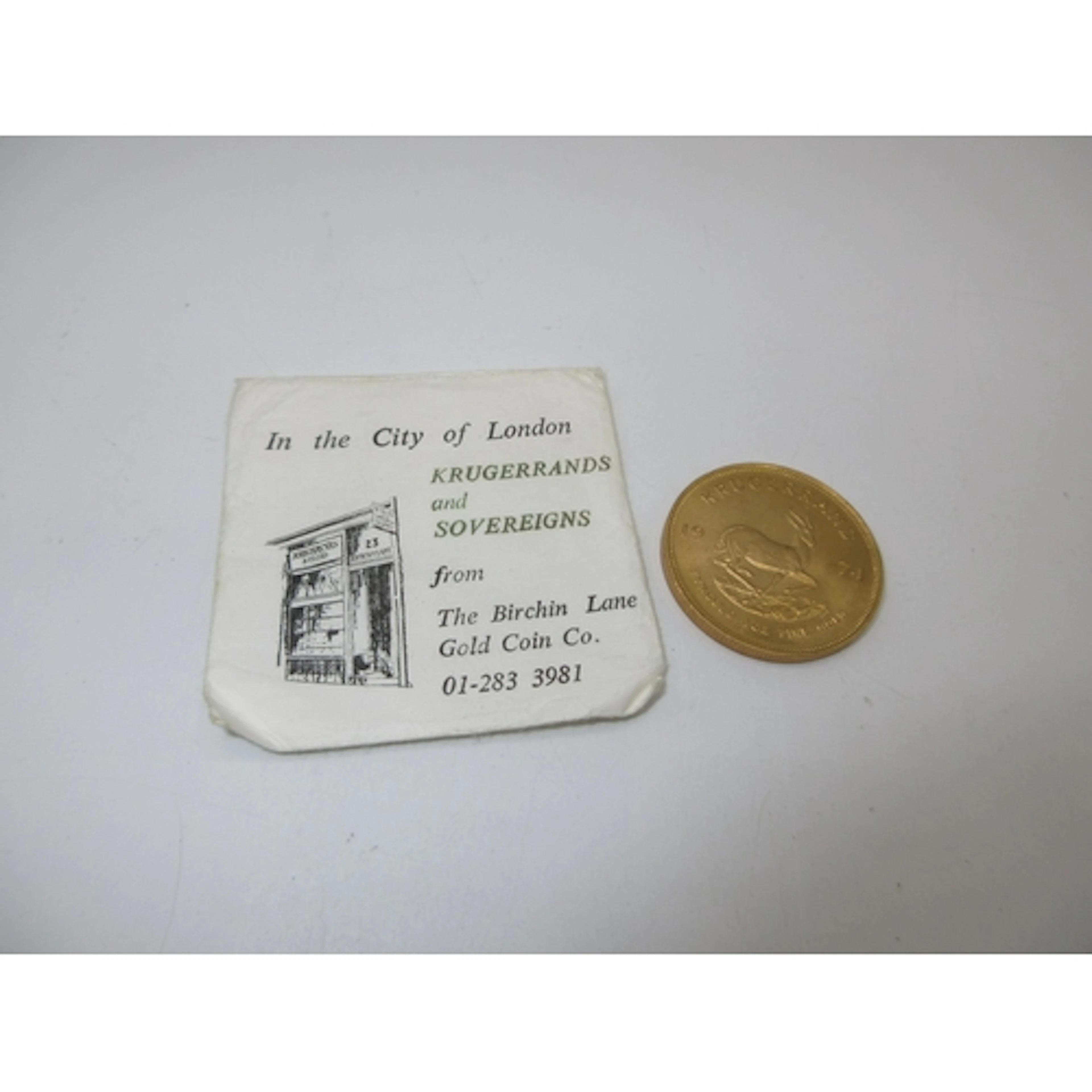 1974 1oz Fine Gold Krugerrand