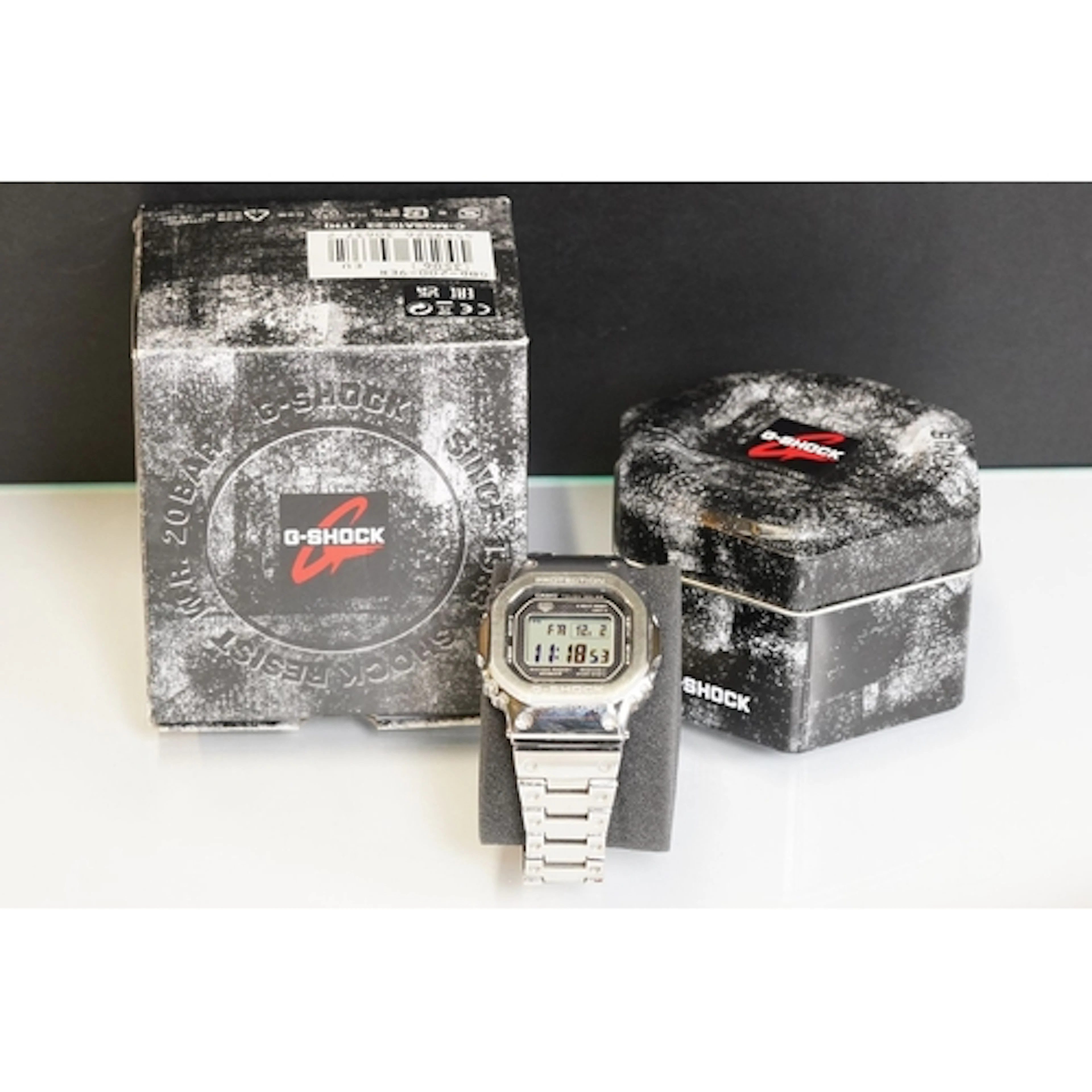 A Casio G-Shock metal Series digital watch, solar power, wat...