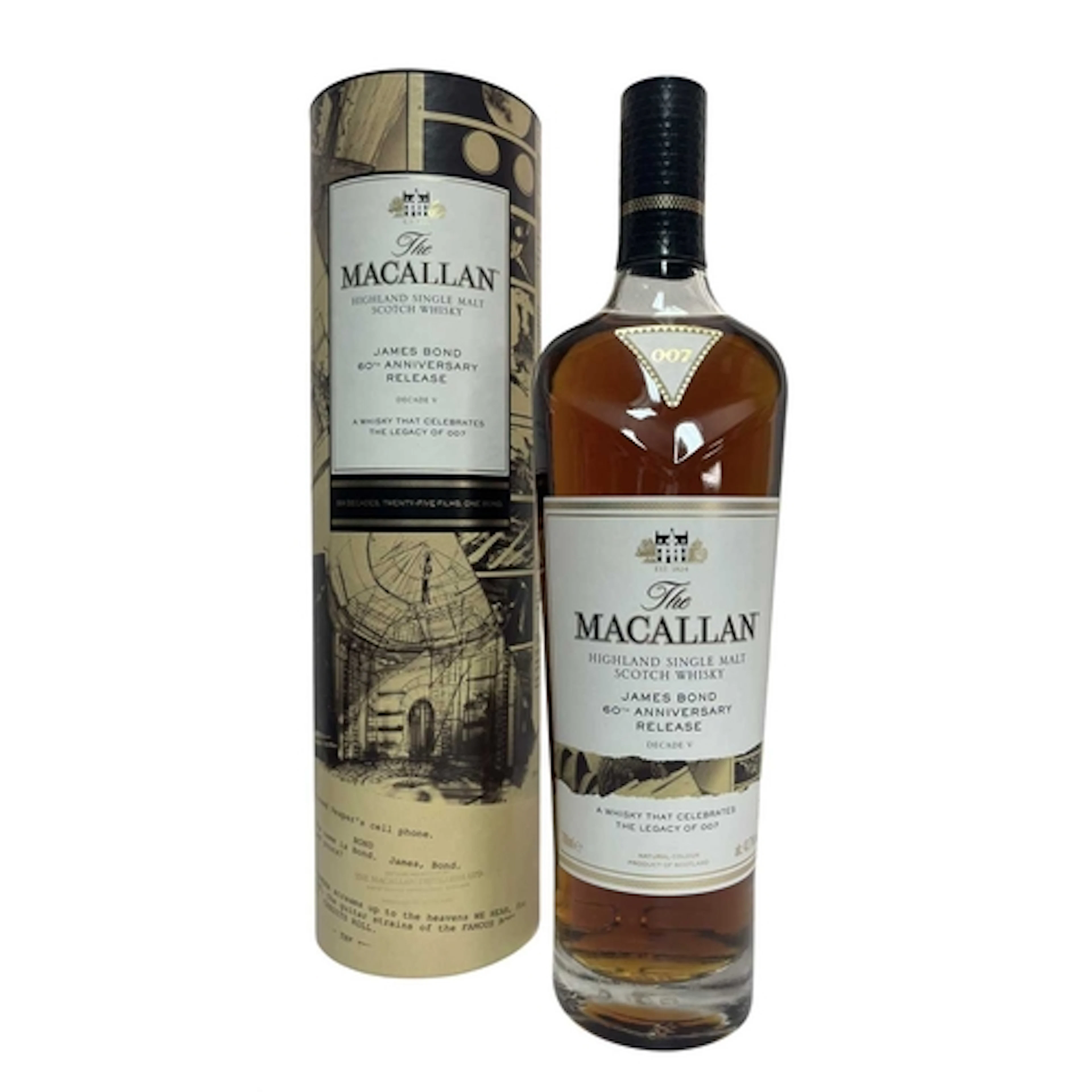James Bond 007 - The Macallan Highland Single Malt Scotch Wh...