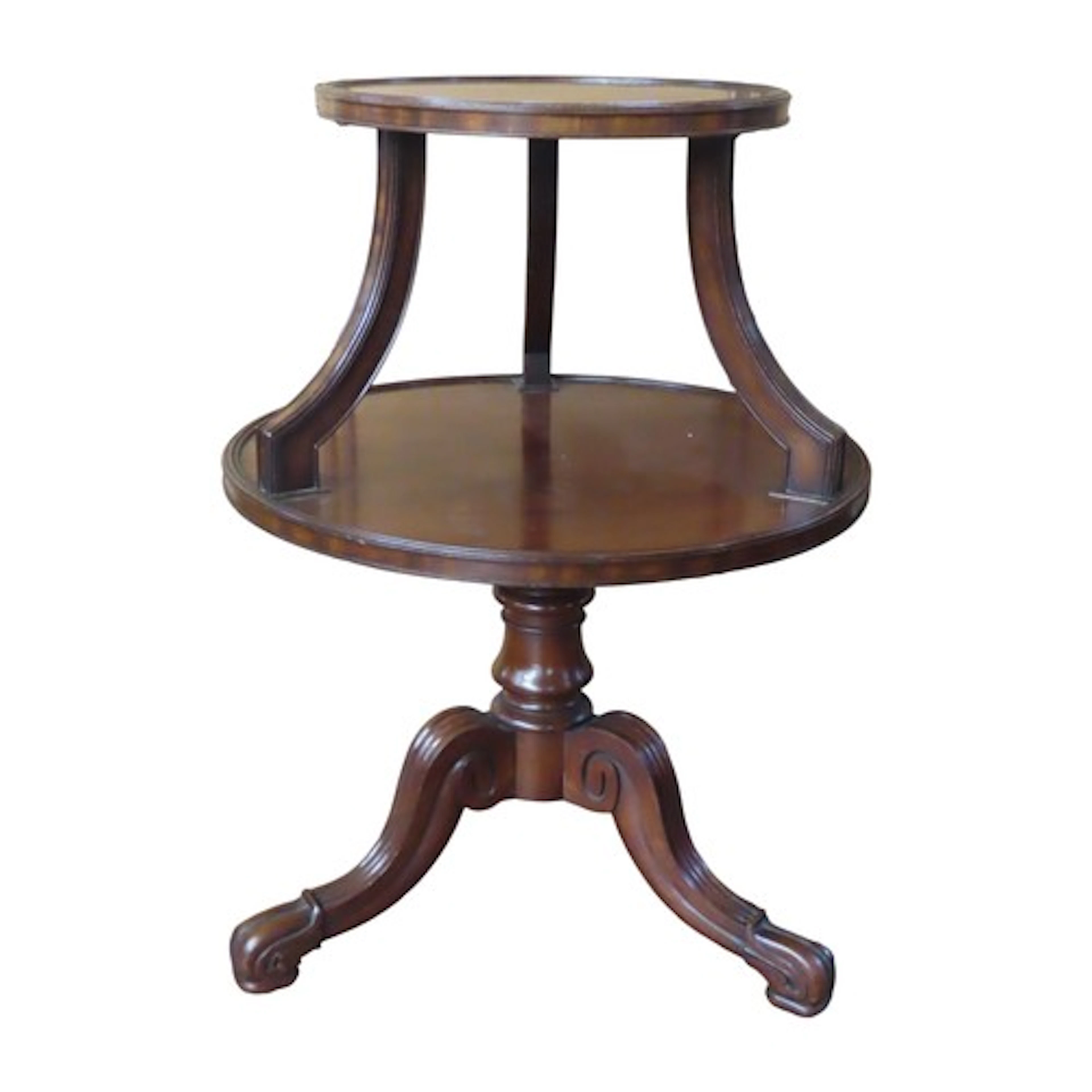 Attributed to Gillows, a good mahogany graduating two-tier l...