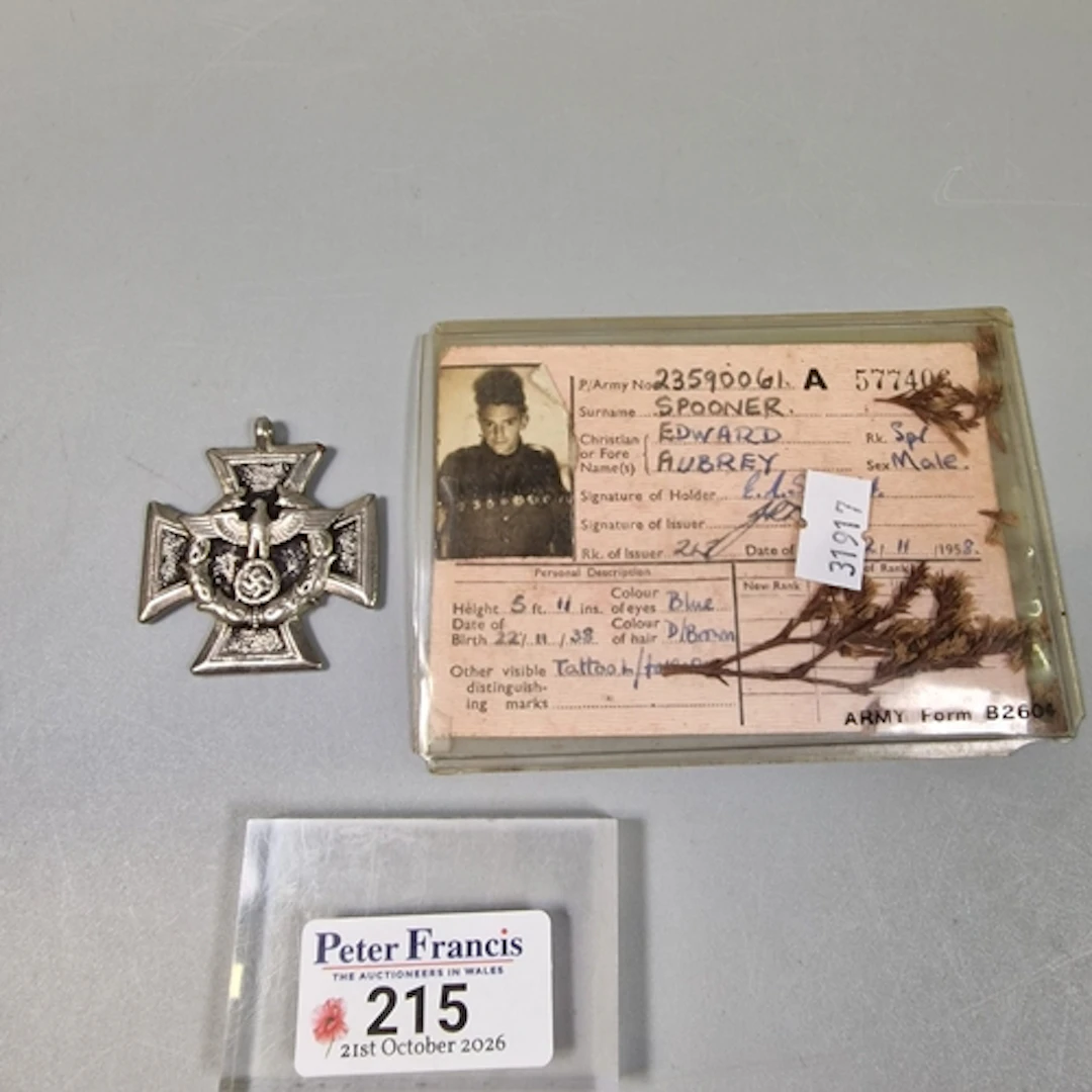 WW2 German Police Long Service Award, second class (‘Polizei...