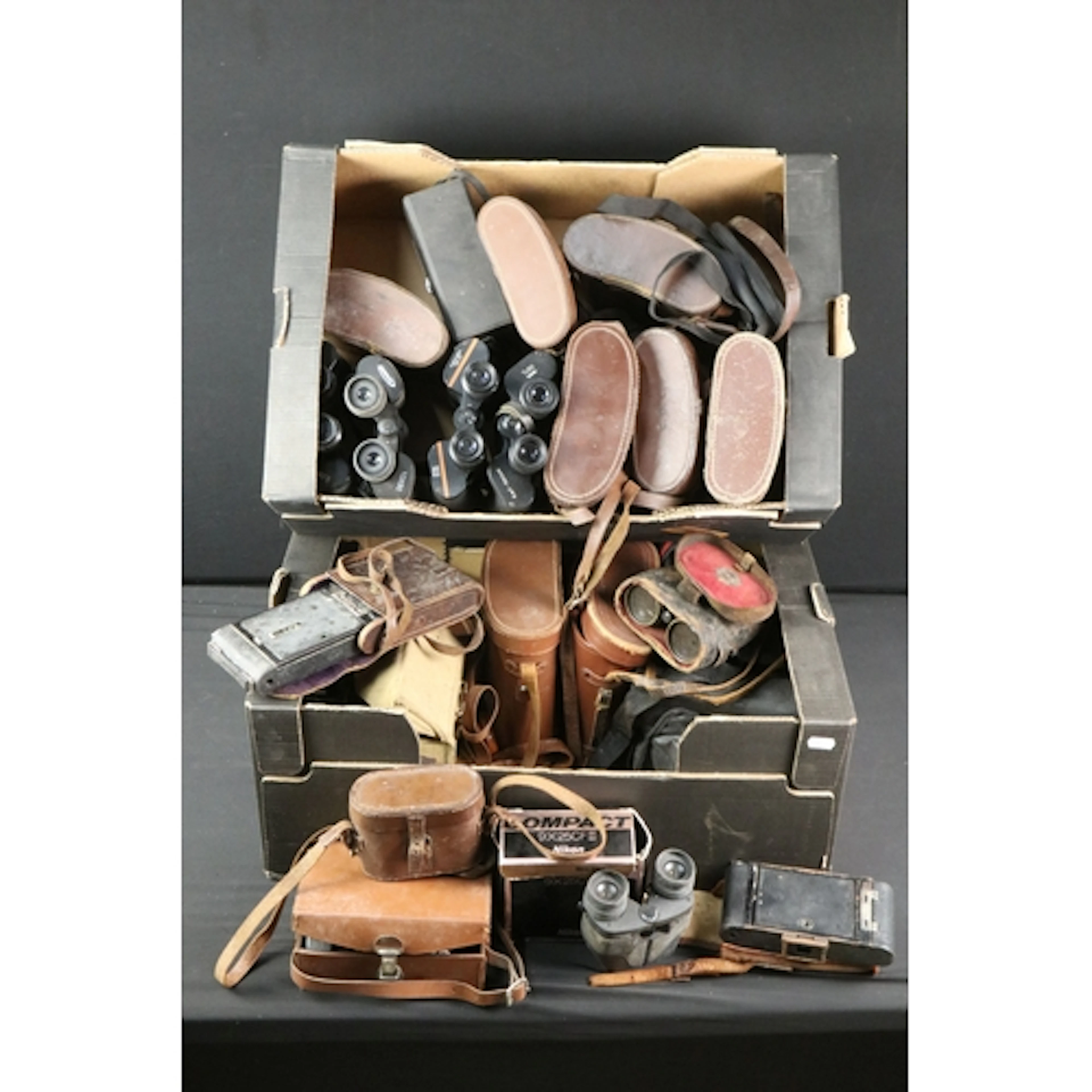 Collection of binoculars, to comprise approximately twelve e...