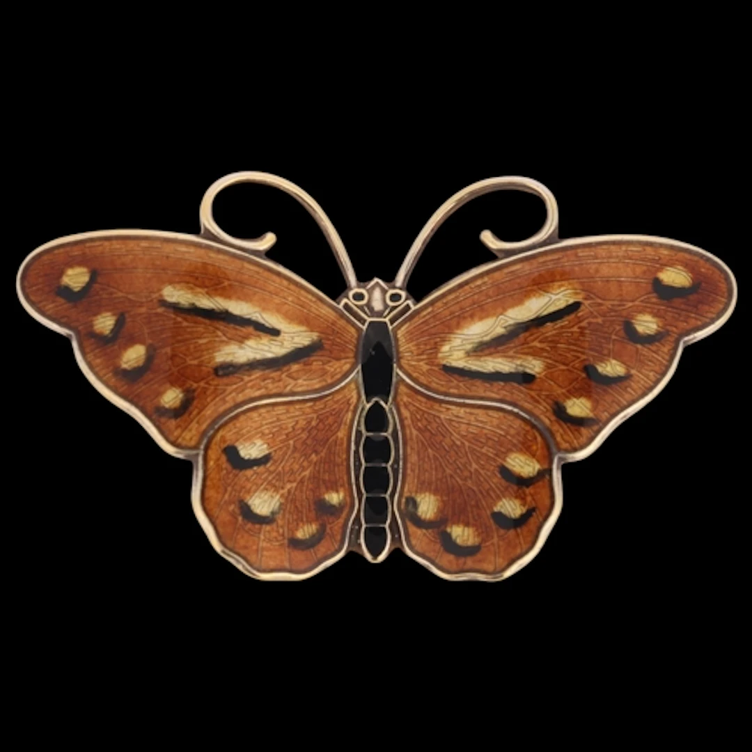 HROAR PRYDZ - a Norwegian modernist sterling silver-gilt pol...