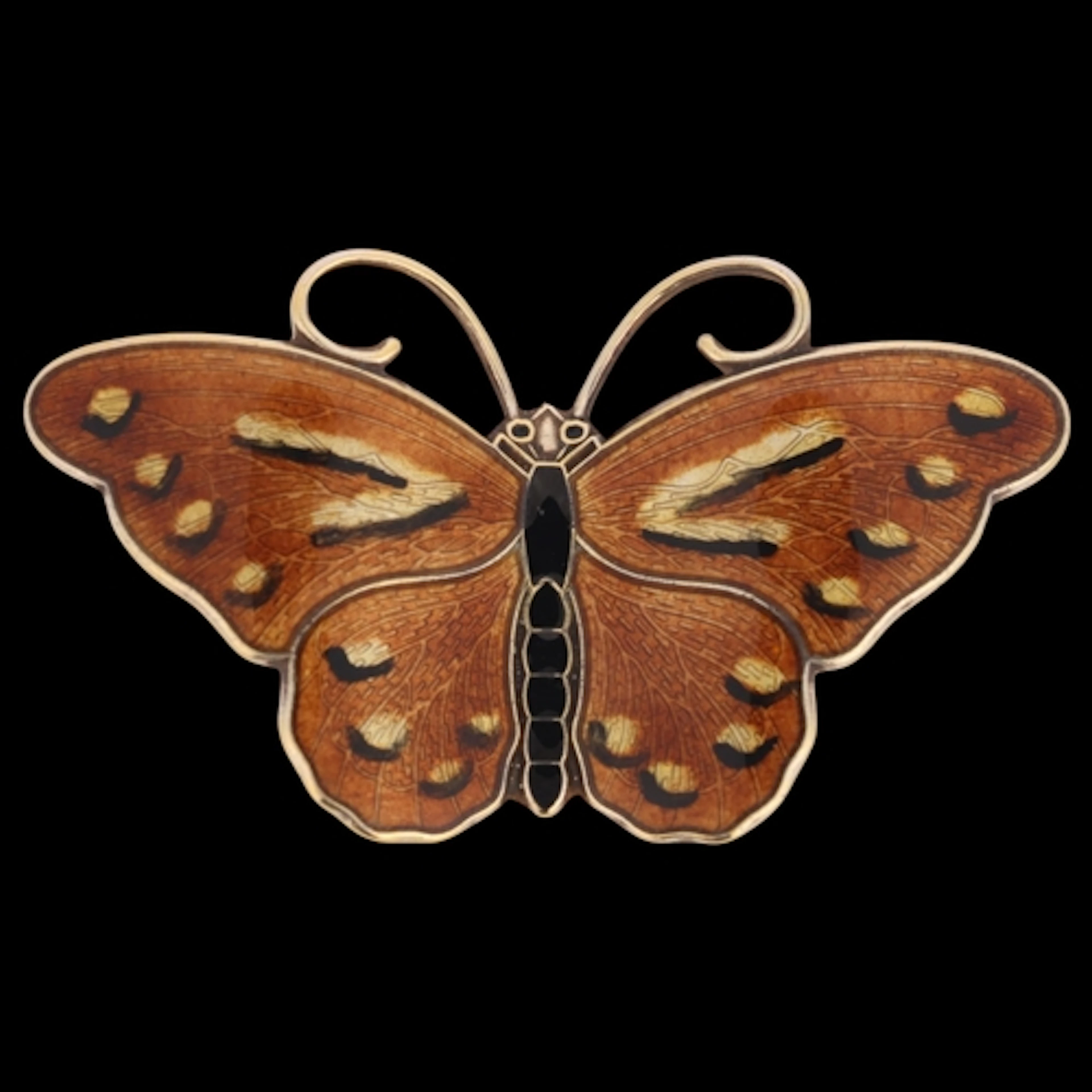 HROAR PRYDZ - a Norwegian modernist sterling silver-gilt pol...