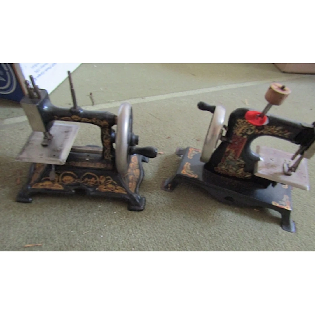 Two Old Sewing Machines Still Working