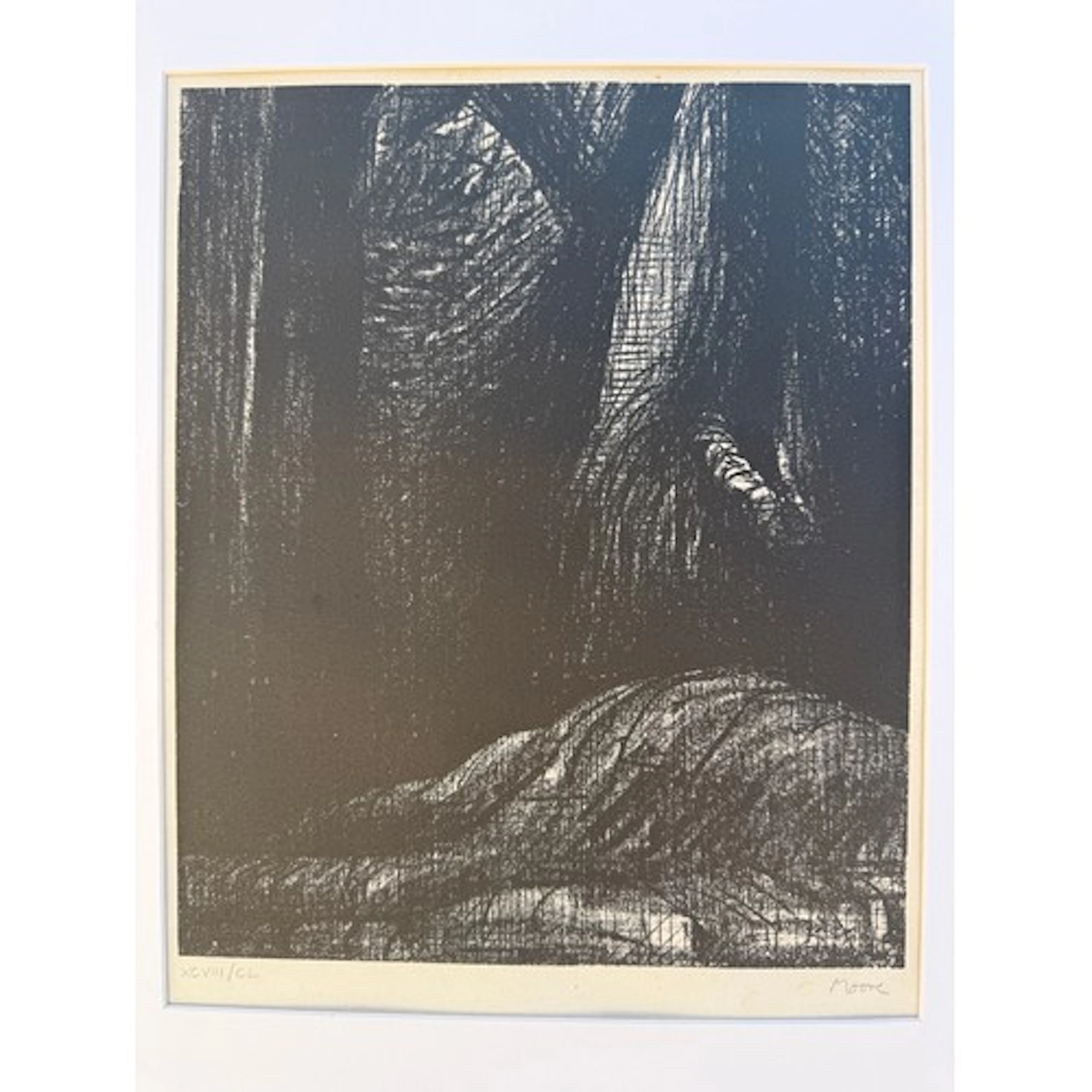 Henry Moore (1898 - 1986) limited edition Cavern lithograph...