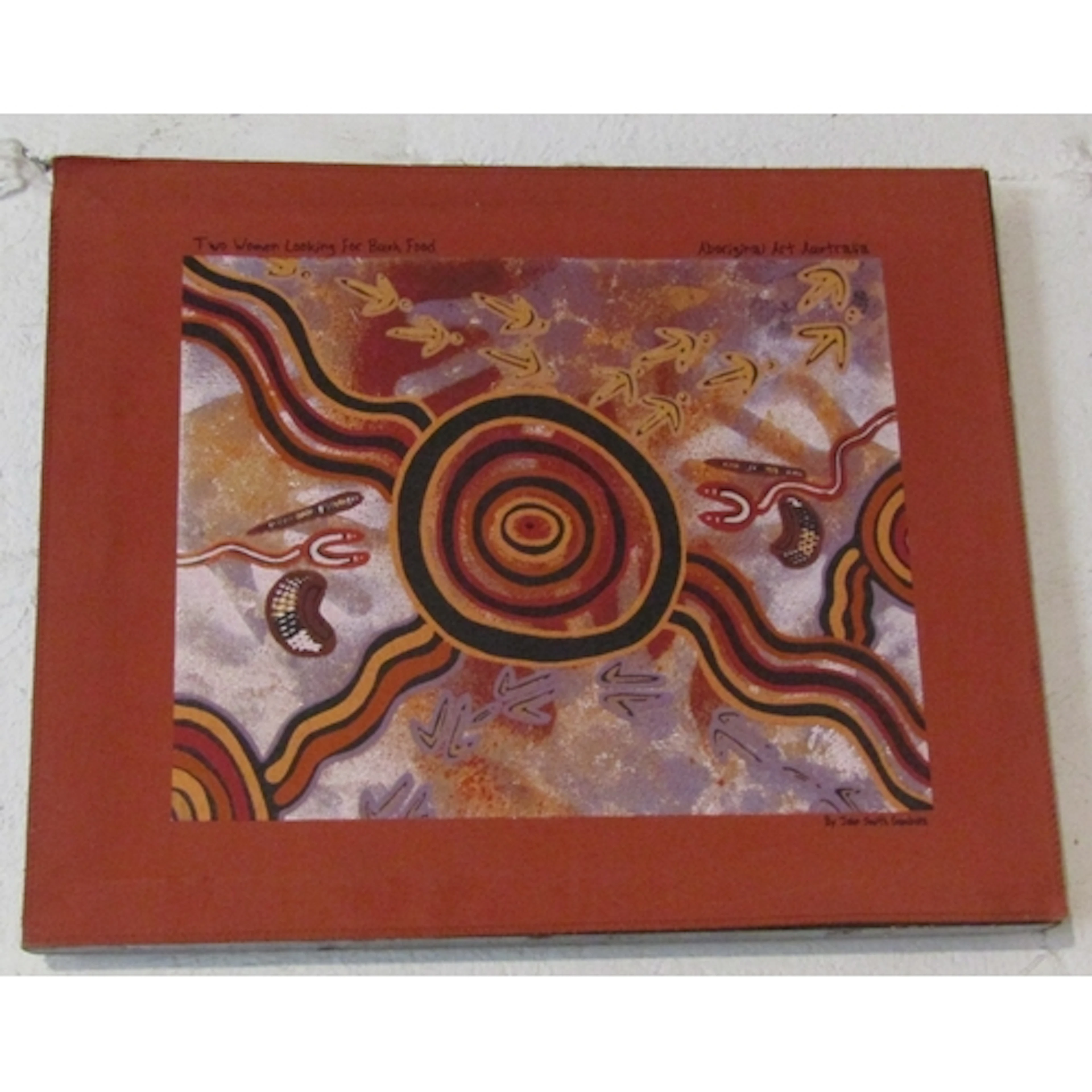 Aboriginal Art by John Smith Jumbula Oil on Canvas Approxima...
