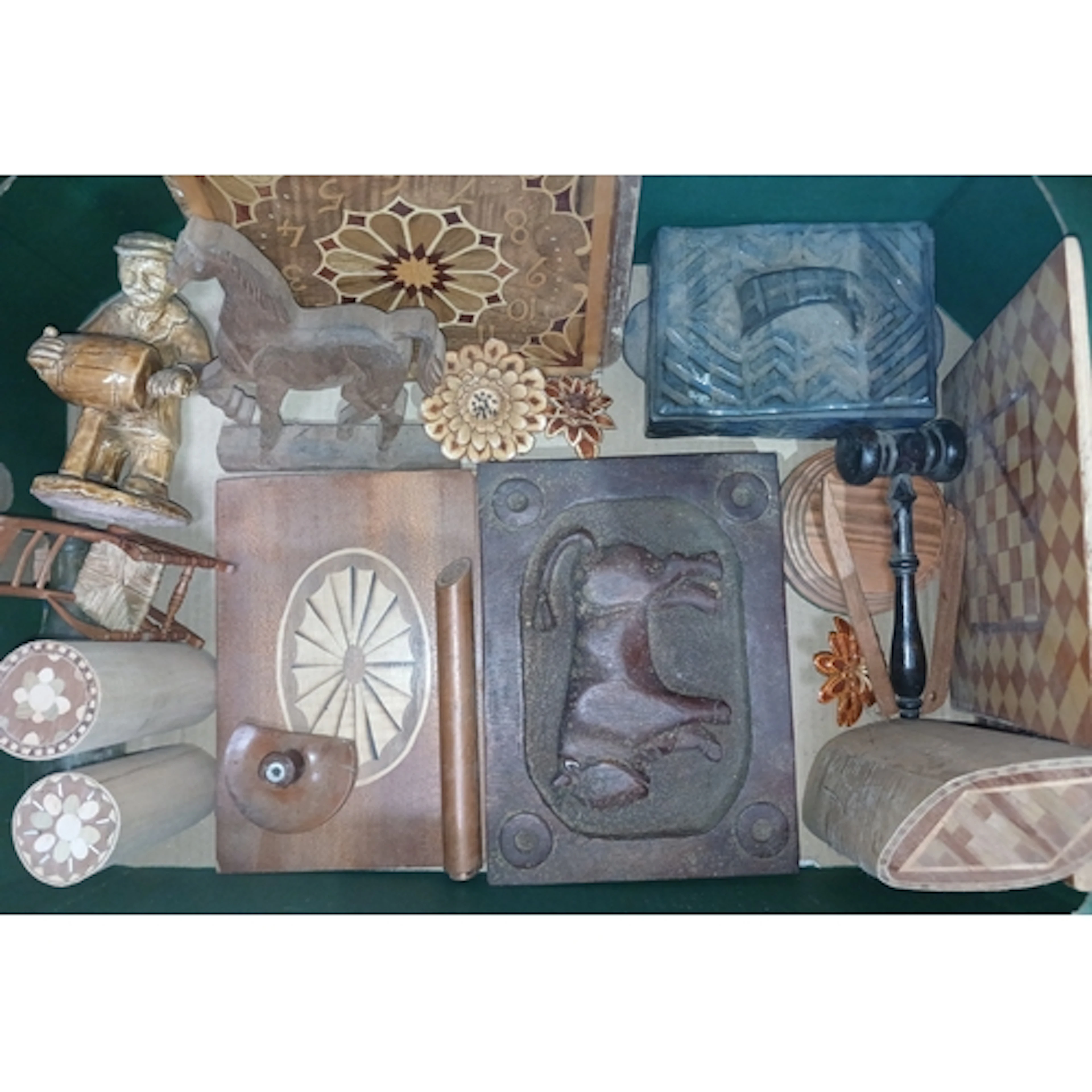 John Southworth Prescott (b1939), a box of assorted part bui...