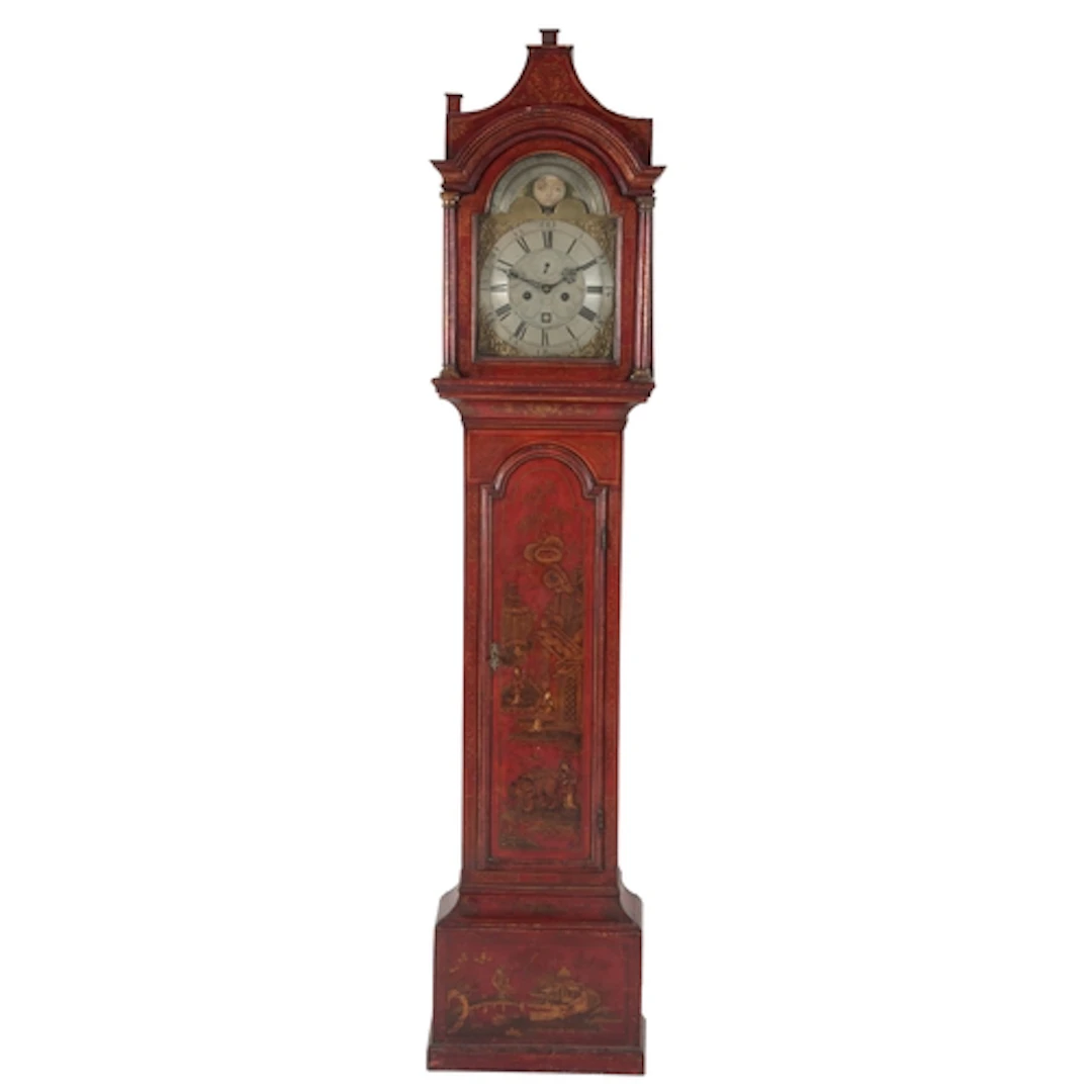 A George III longcase clock, by William Pridgin of Hull, in ...